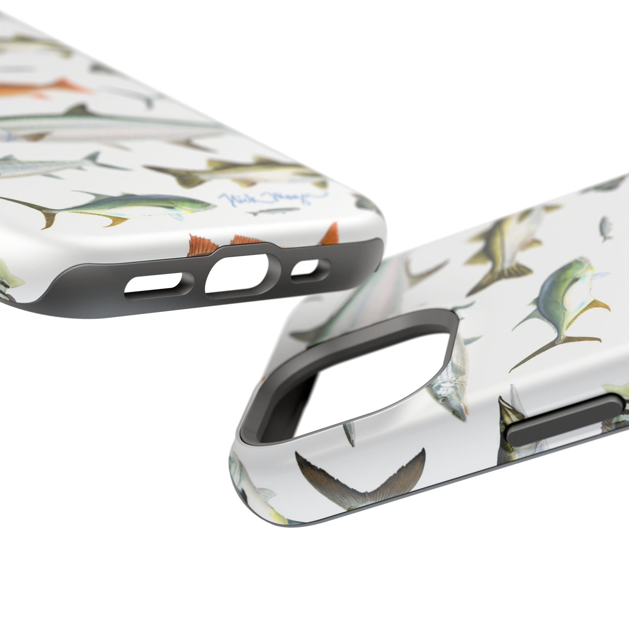 Southern Fish White MagSafe iPhone Case