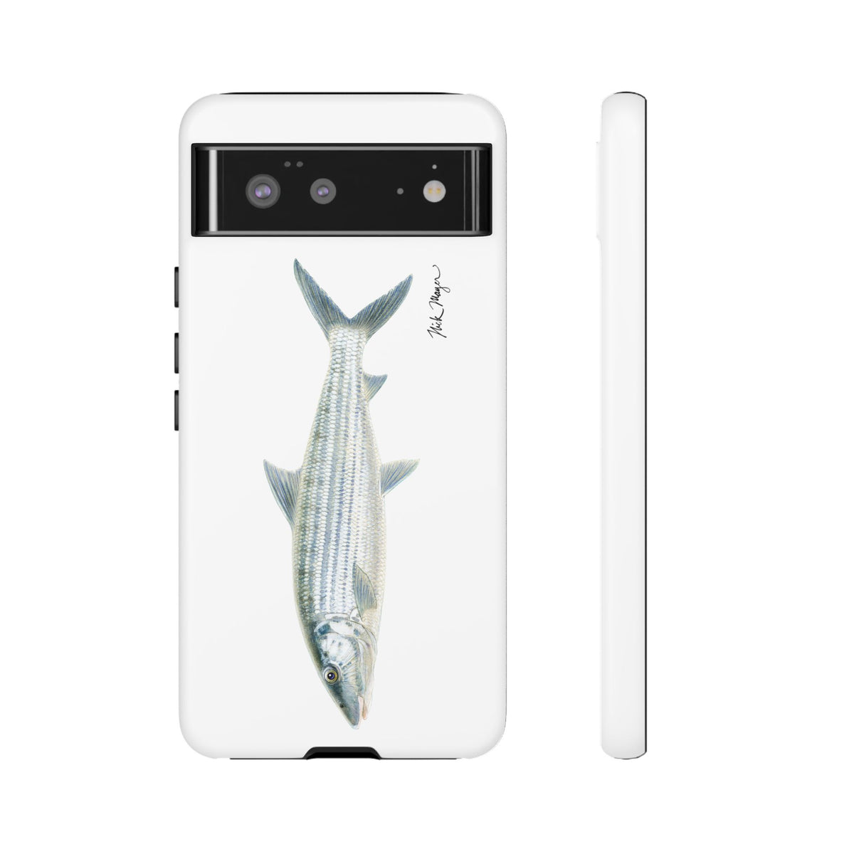 Bonefish White Phone Case (Samsung) Printify