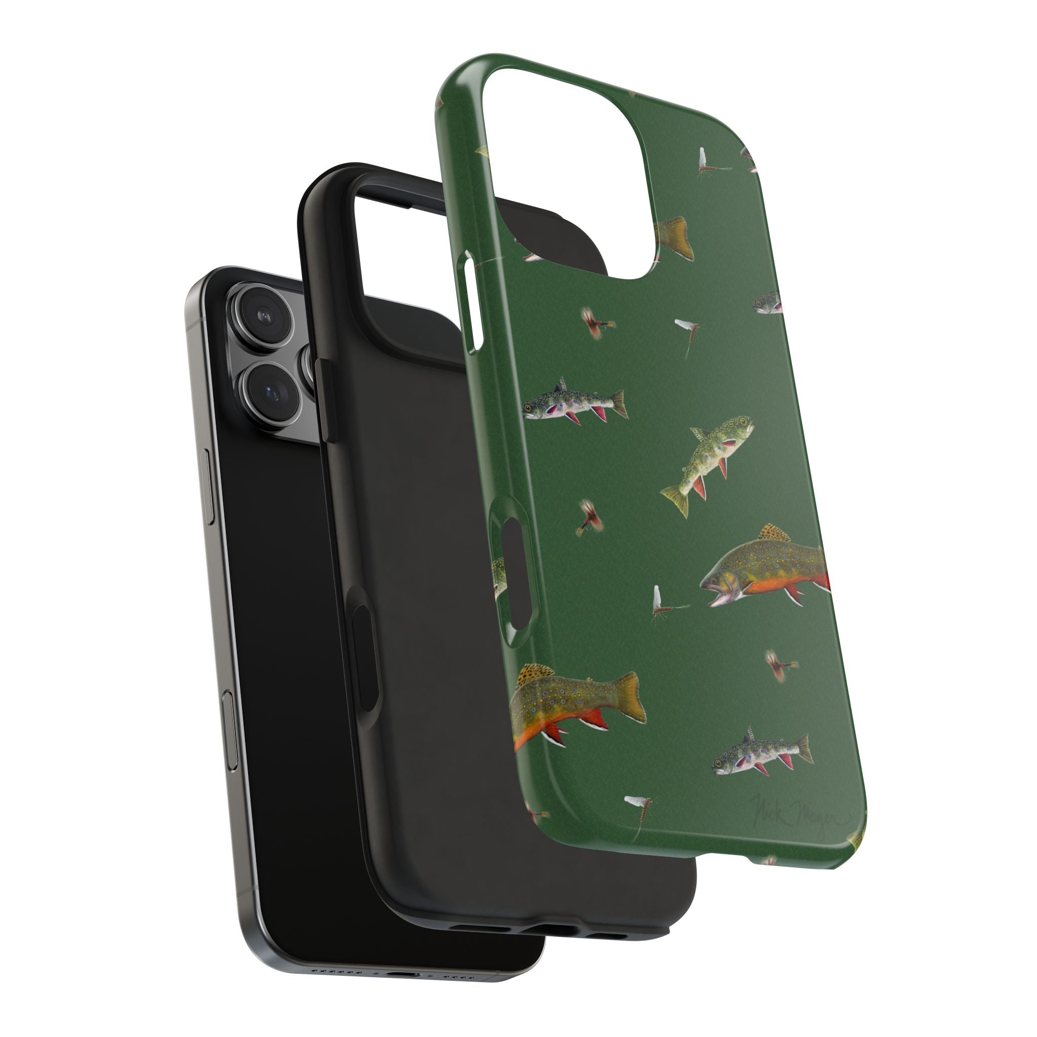 Trout and Flies Phone Case (iPhone)