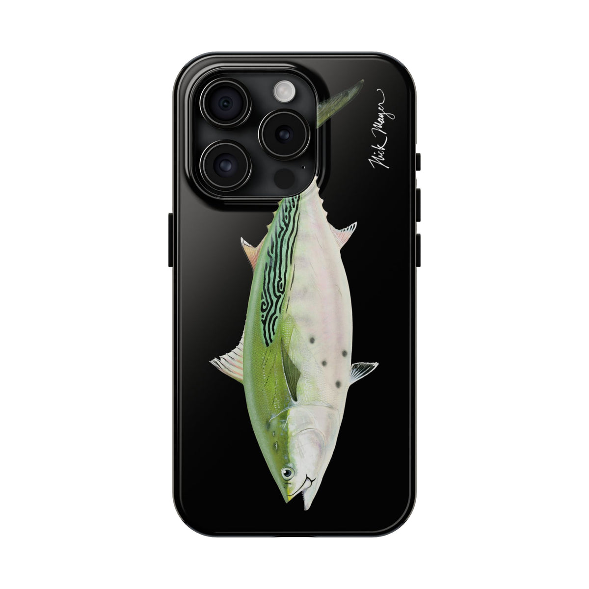 Albie Black Phone Case (iPhone) Printify