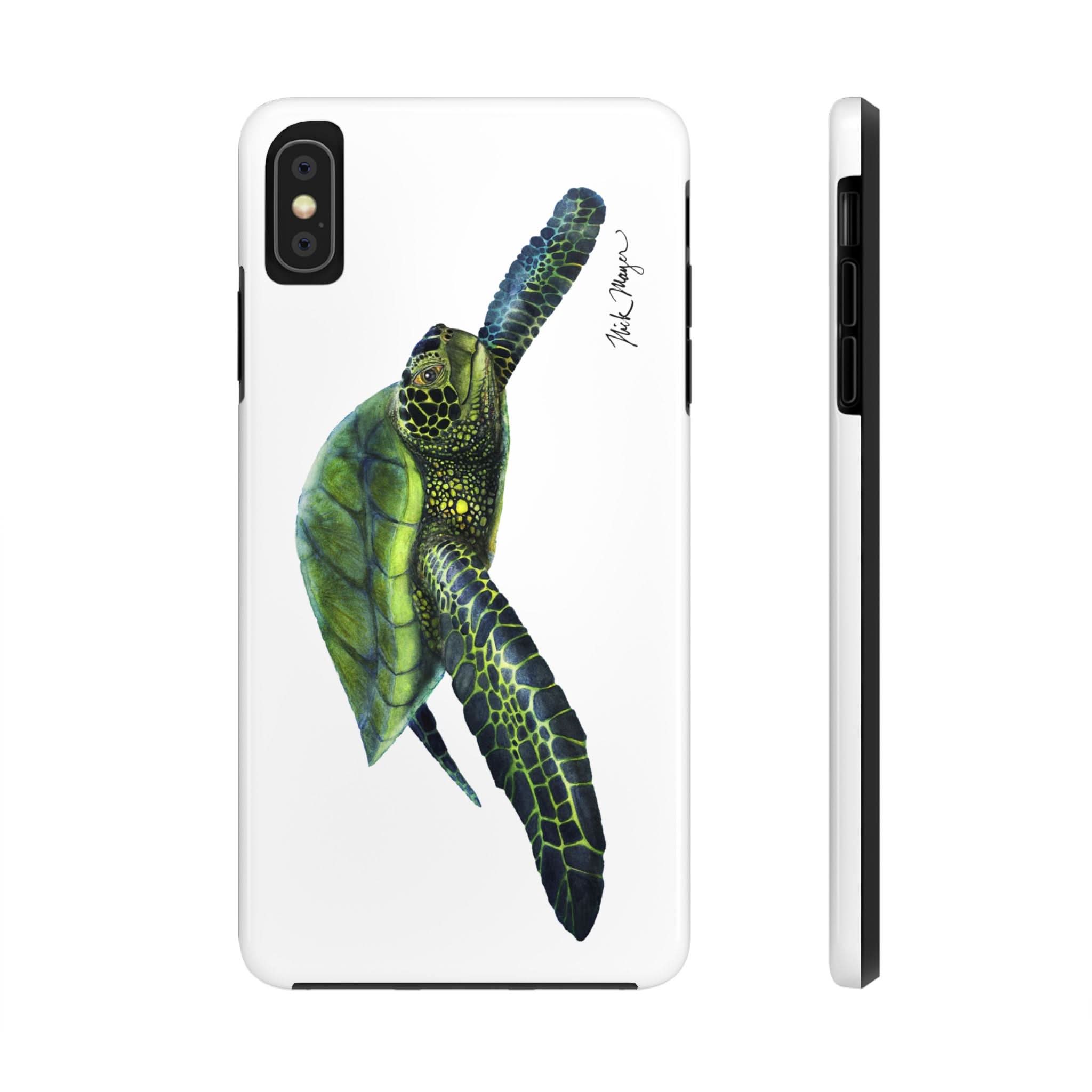 Green Sea Turtle Phone Case (iPhone)