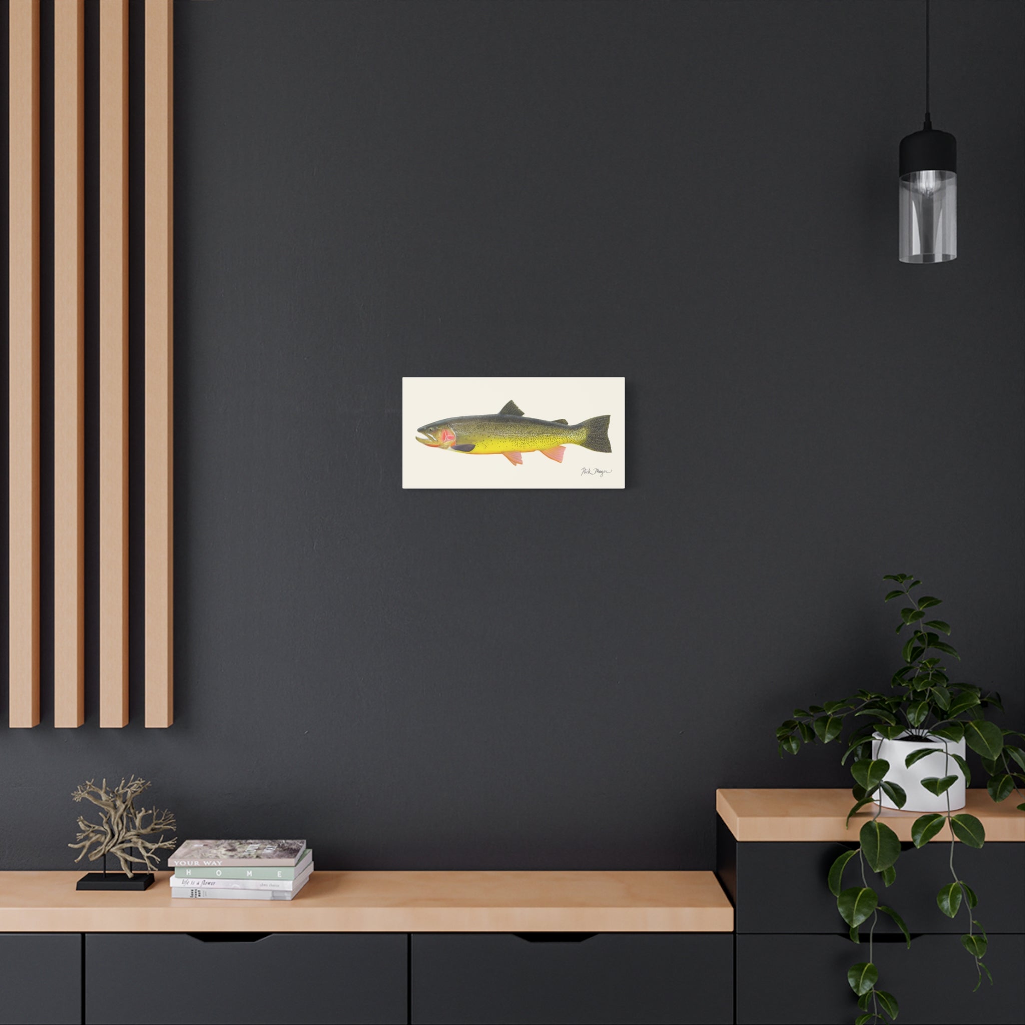 Cutthroat Trout III Canvas Print Printify