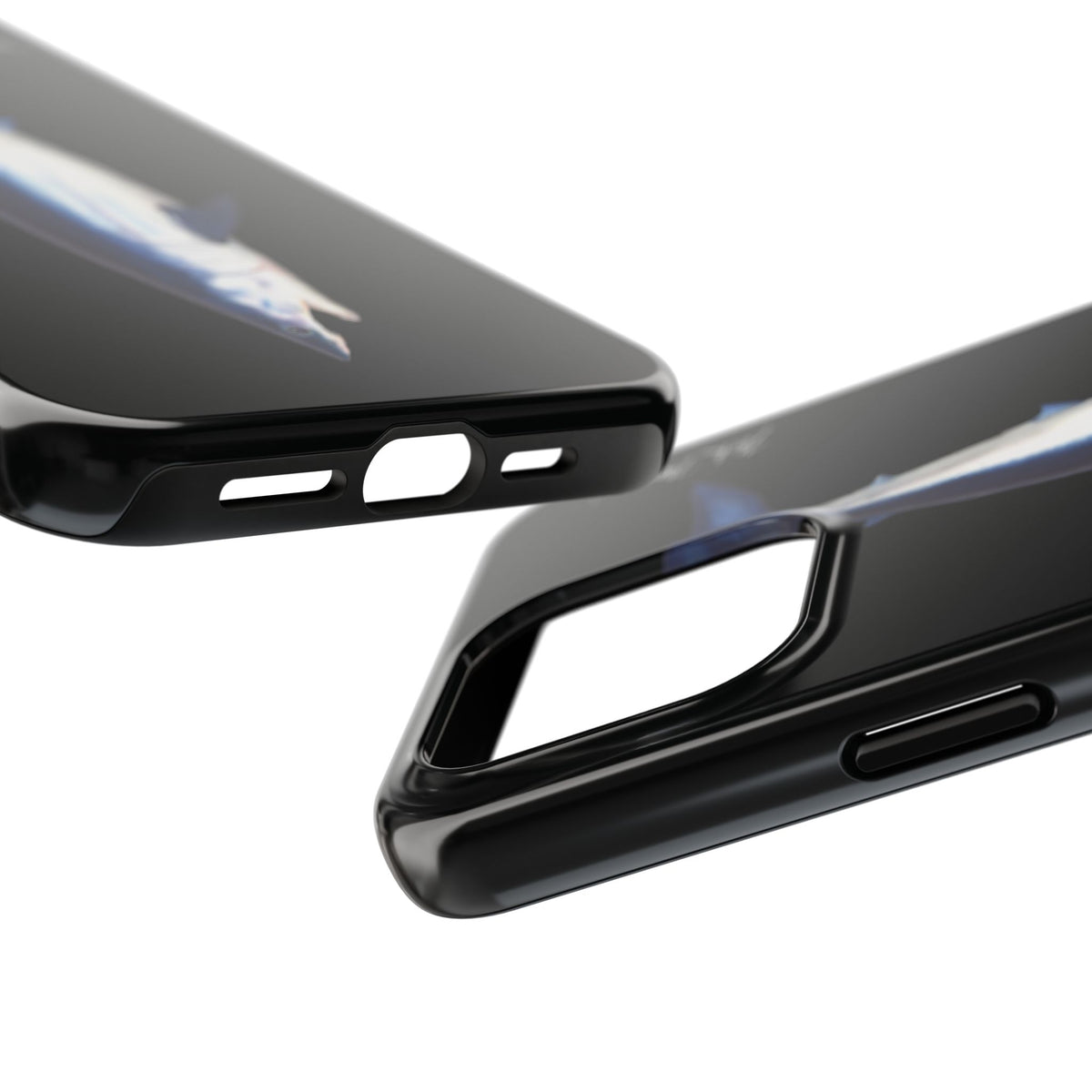 Mako Shark Black iPhone Case Printify