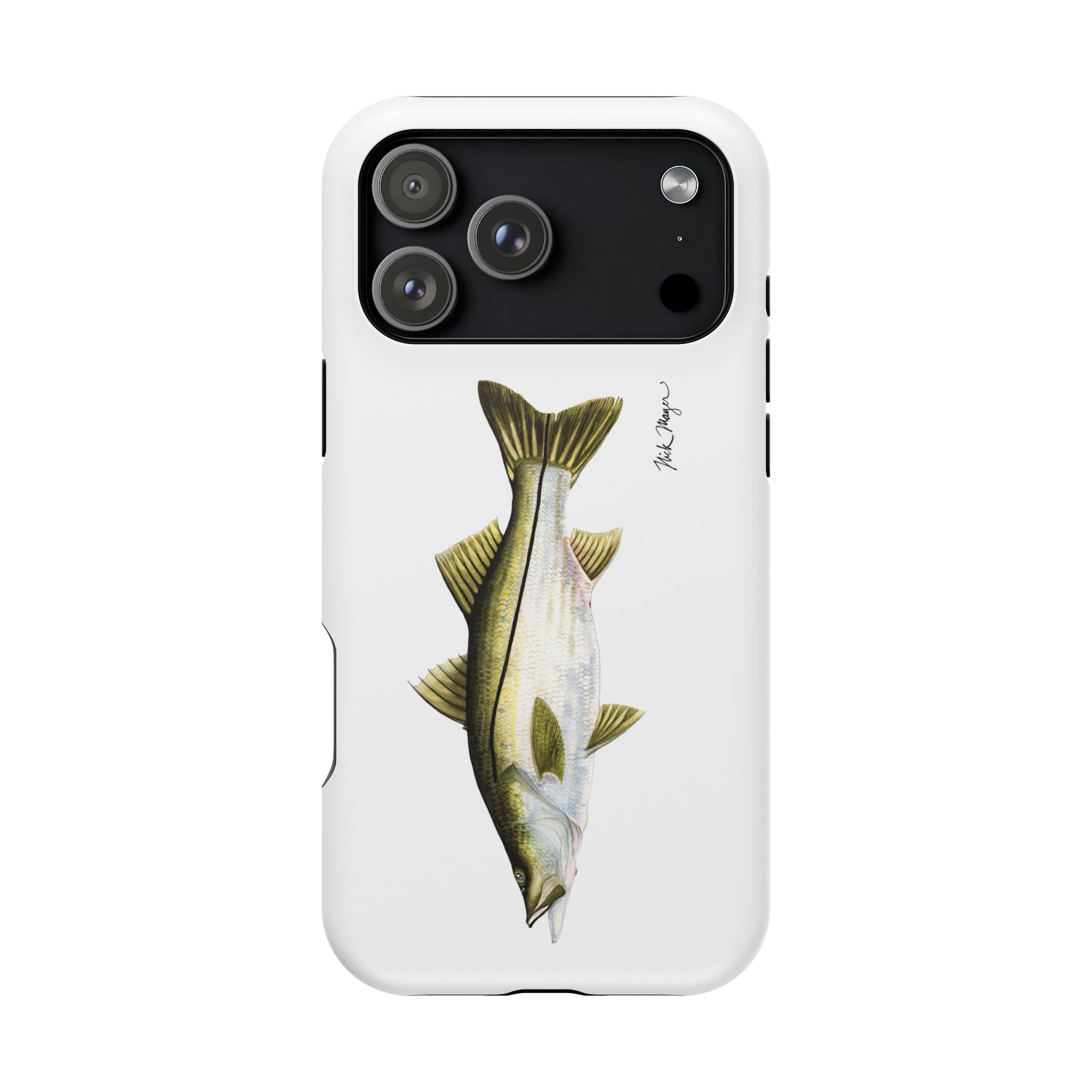Snook MagSafe White iPhone Case