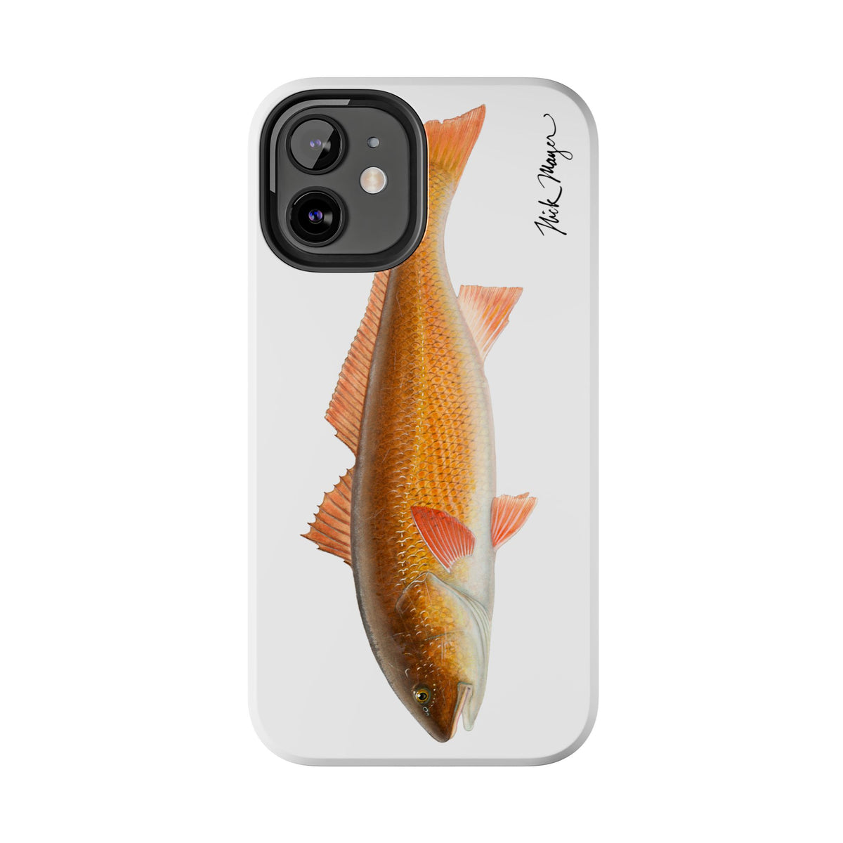 Redfish White Phone Case (iPhone) Printify