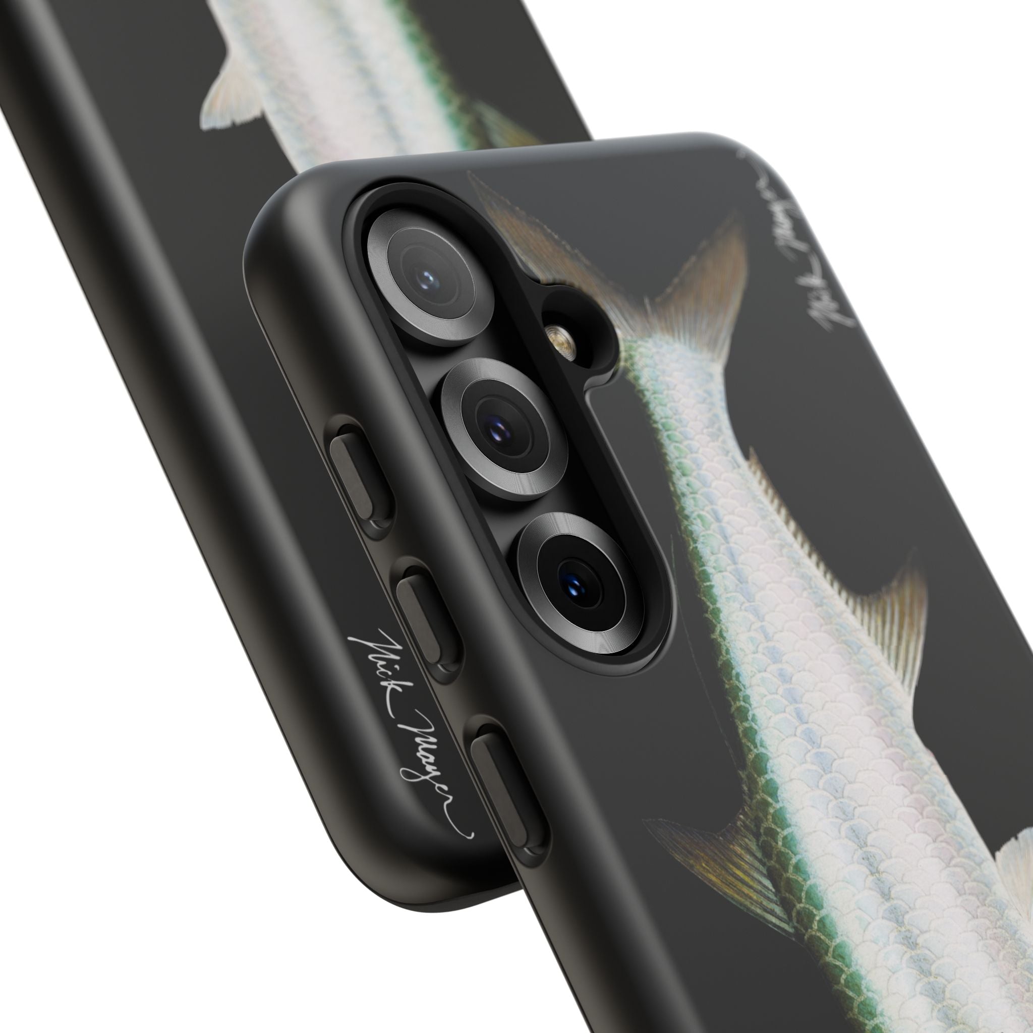 Tarpon Black Phone Case (Samsung) Printify