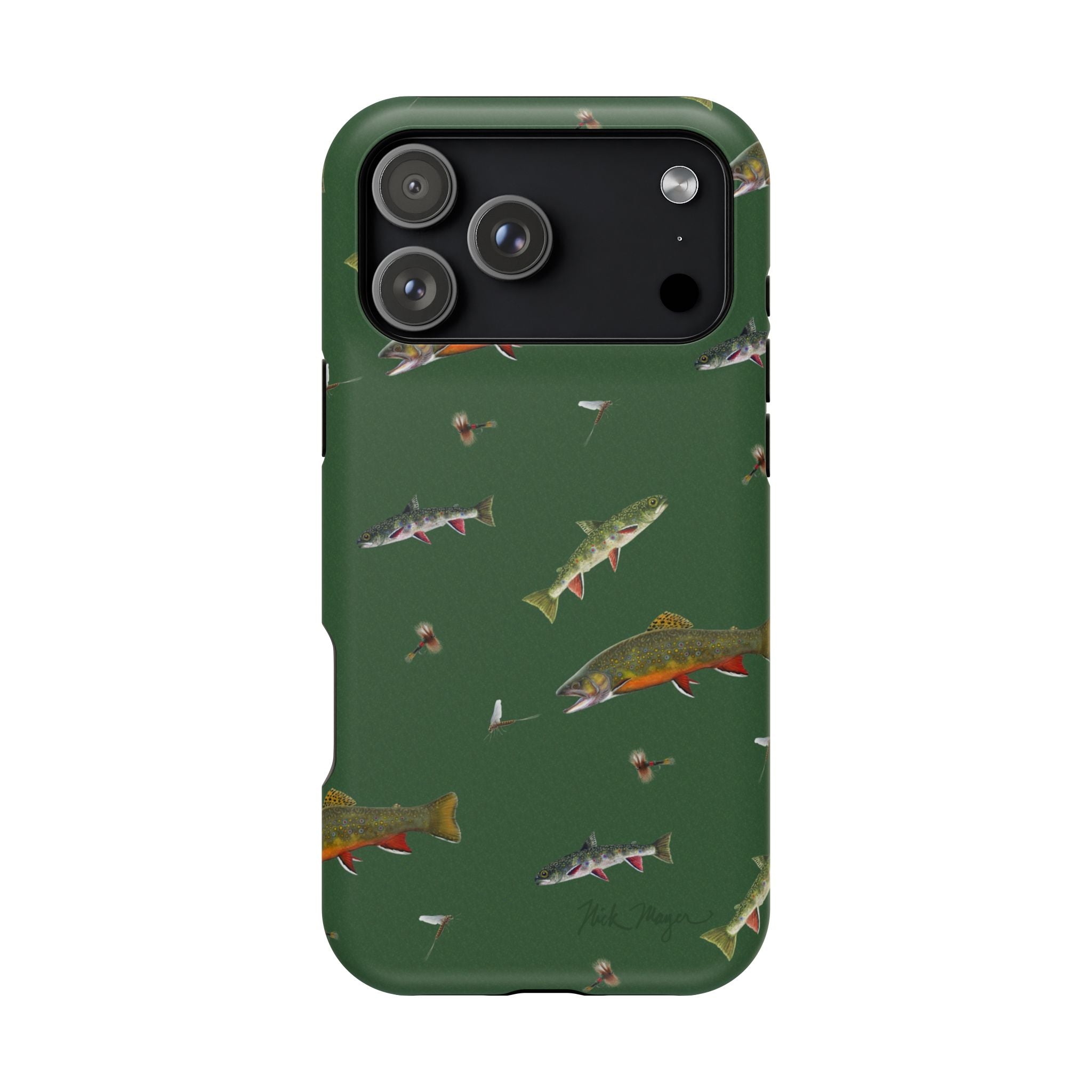 Trout and Flies MagSafe iPhone Case