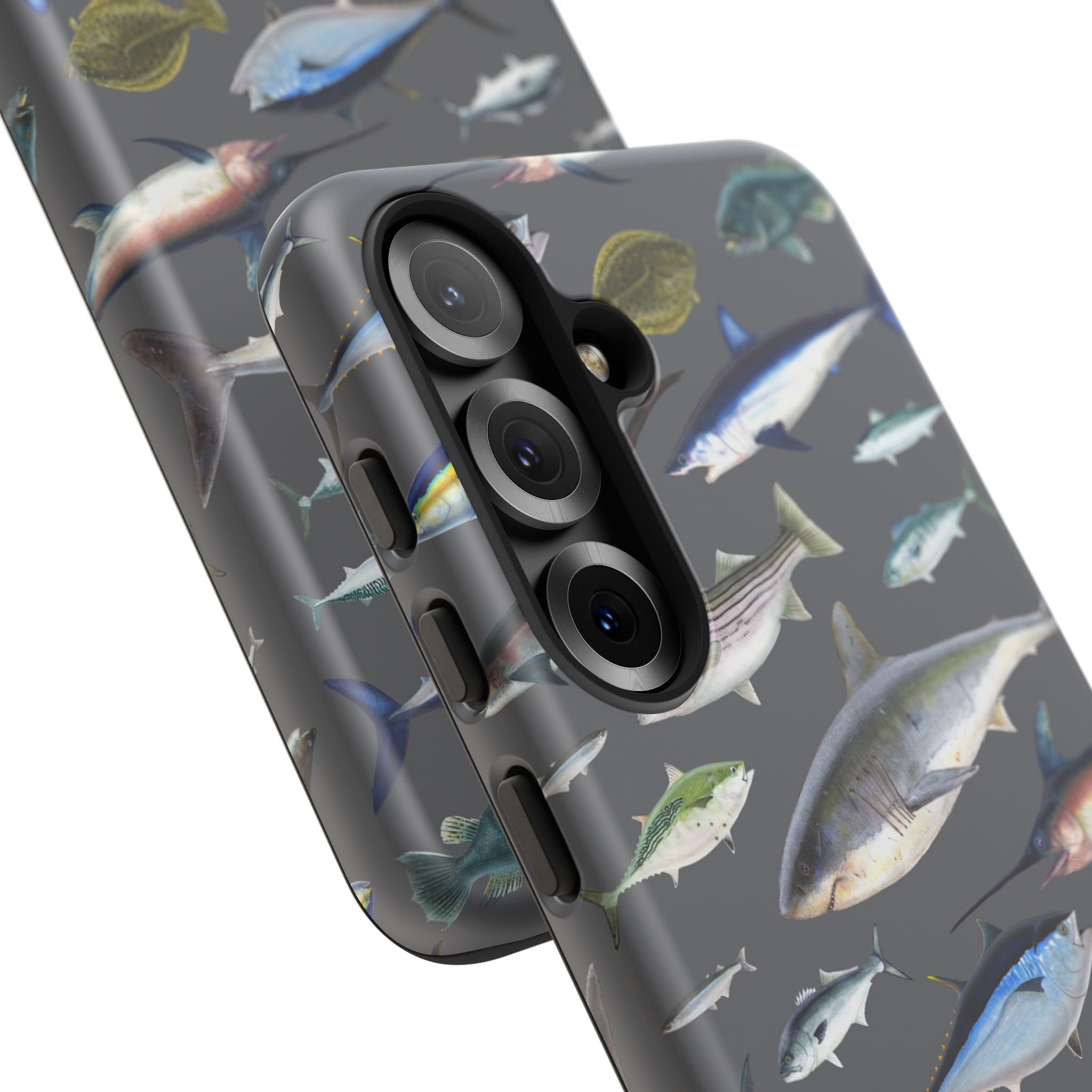 New England Offshore Fish Grey Phone Case, NEW!  (Samsung)