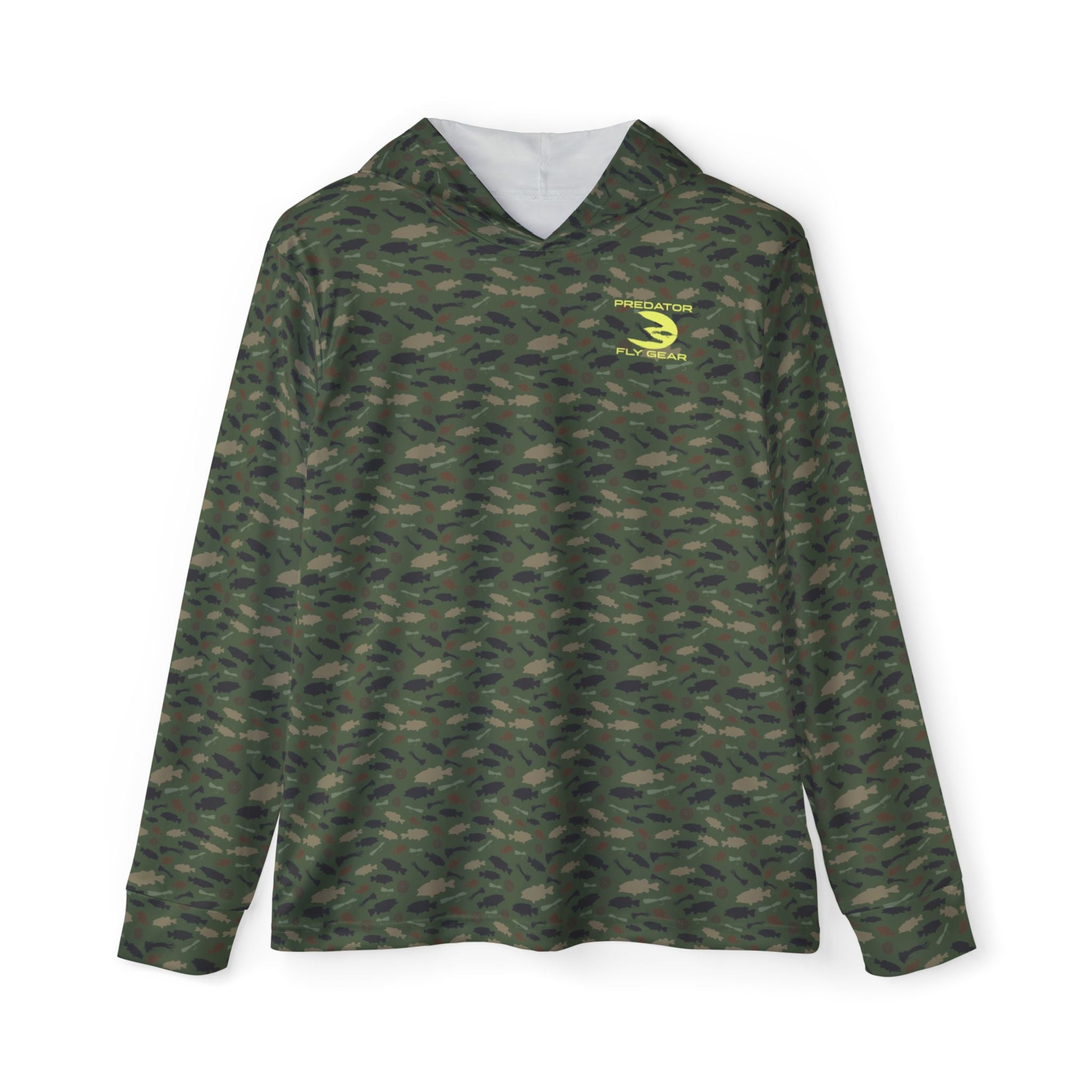 PFG Sun Protective Hoody - Bass Camo Green