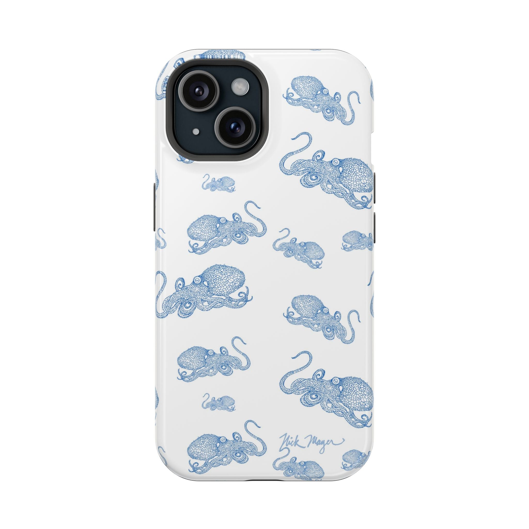 NEW Blue Octopus 2 MagSafe iPhone Case
