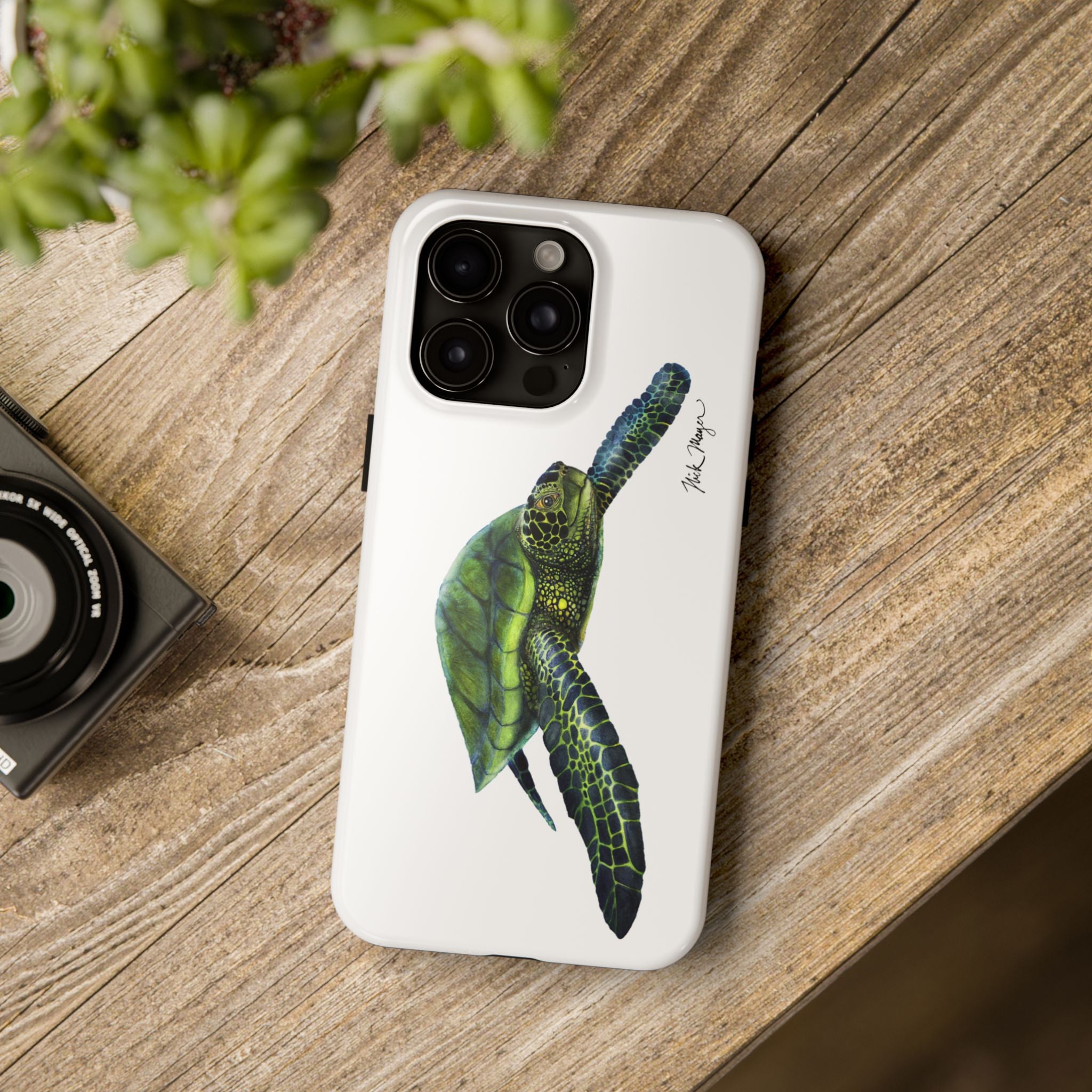 Green Sea Turtle Phone Case (iPhone)