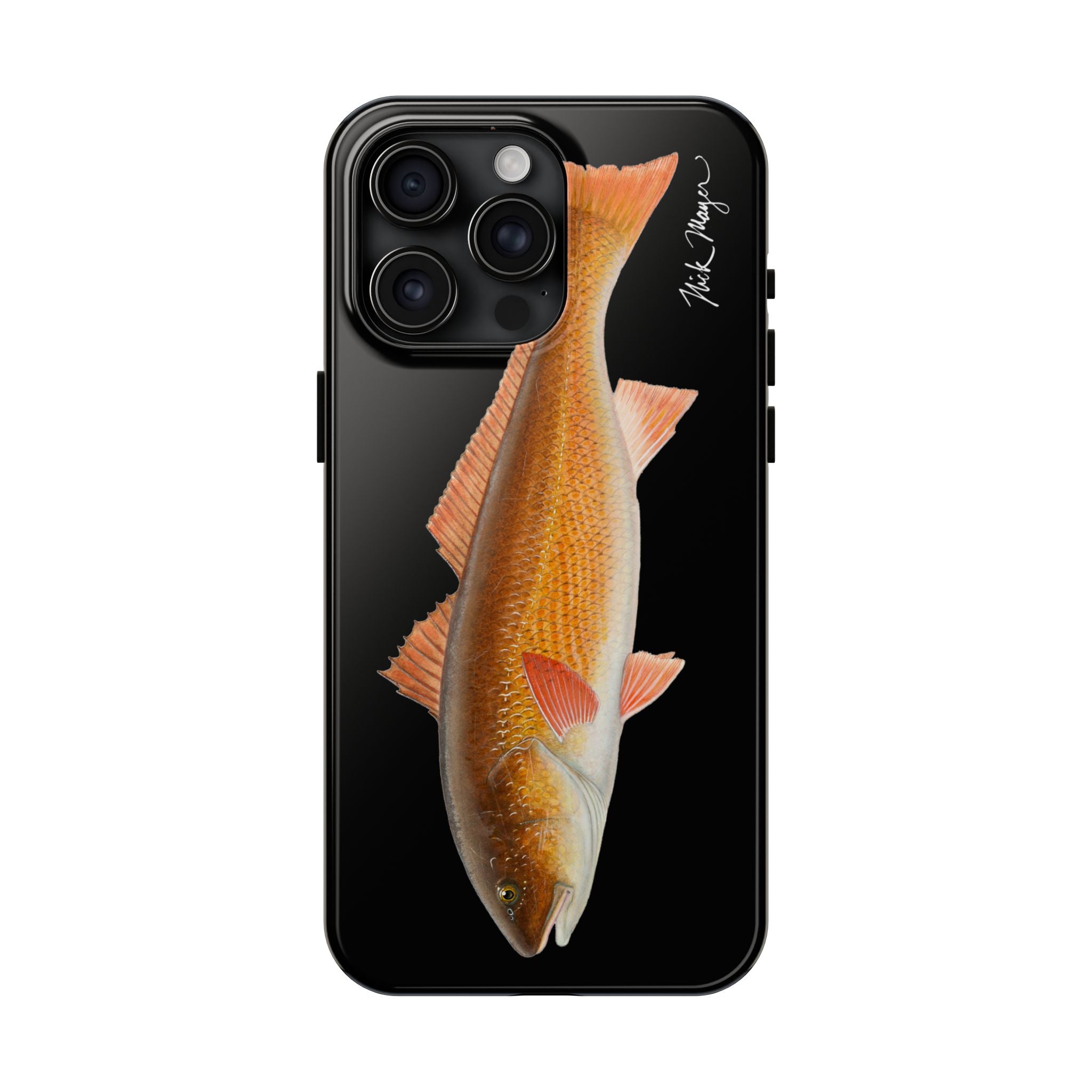 Redfish Black Phone Case (iPhone)