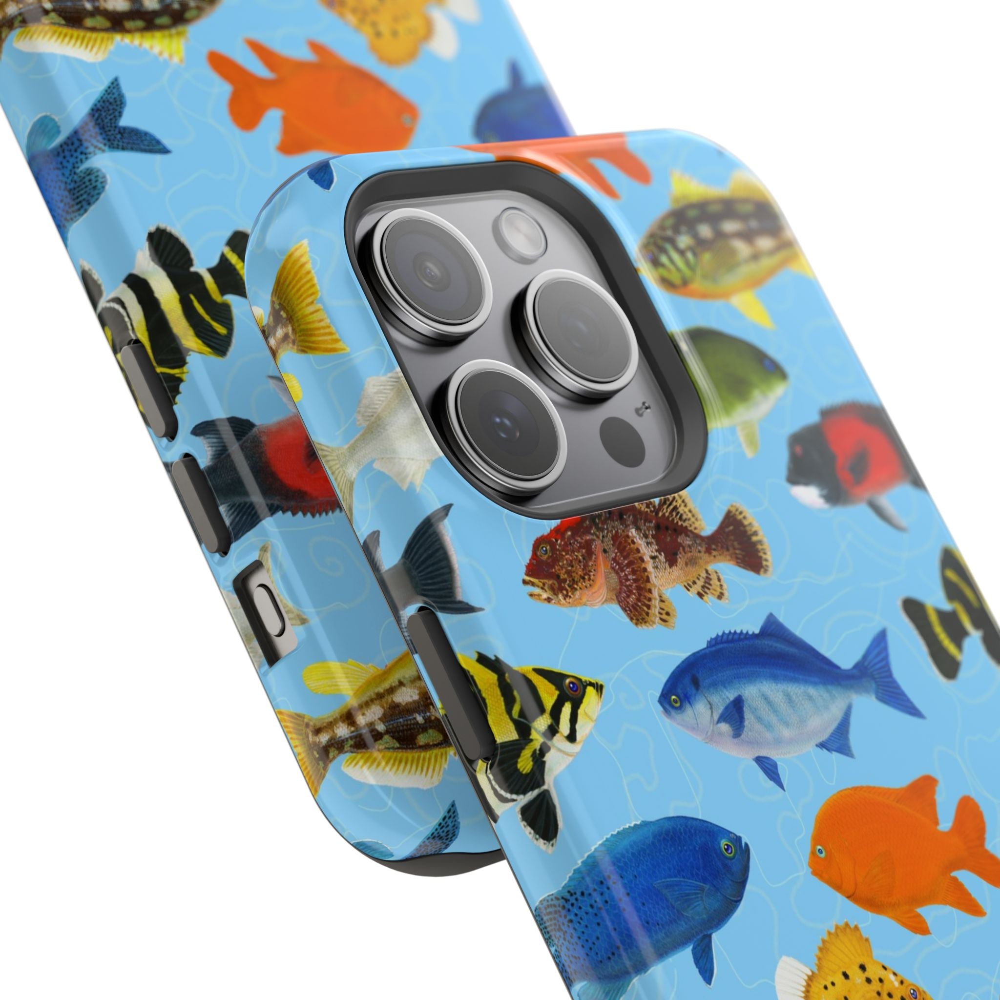 California Fish Blue MagSafe iPhone Case