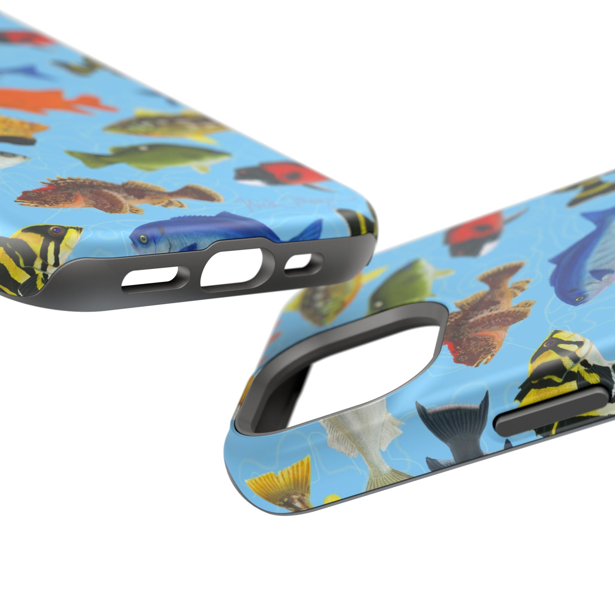 California Fish Blue MagSafe iPhone Case