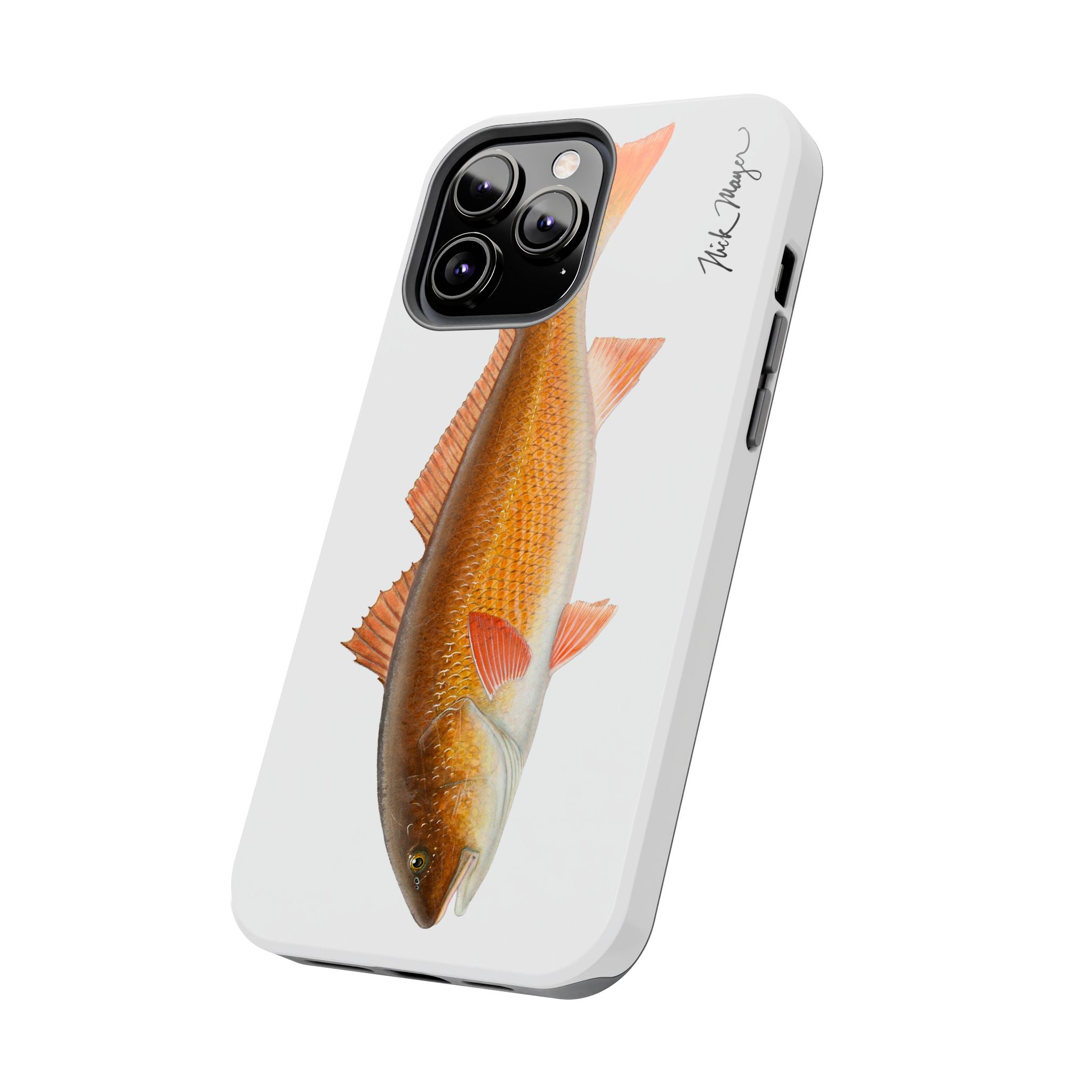 Redfish White Phone Case (iPhone)