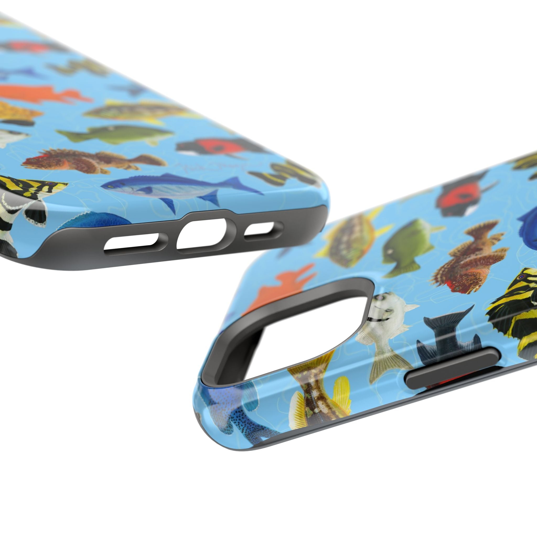 NEW California Fish Blue MagSafe iPhone Case