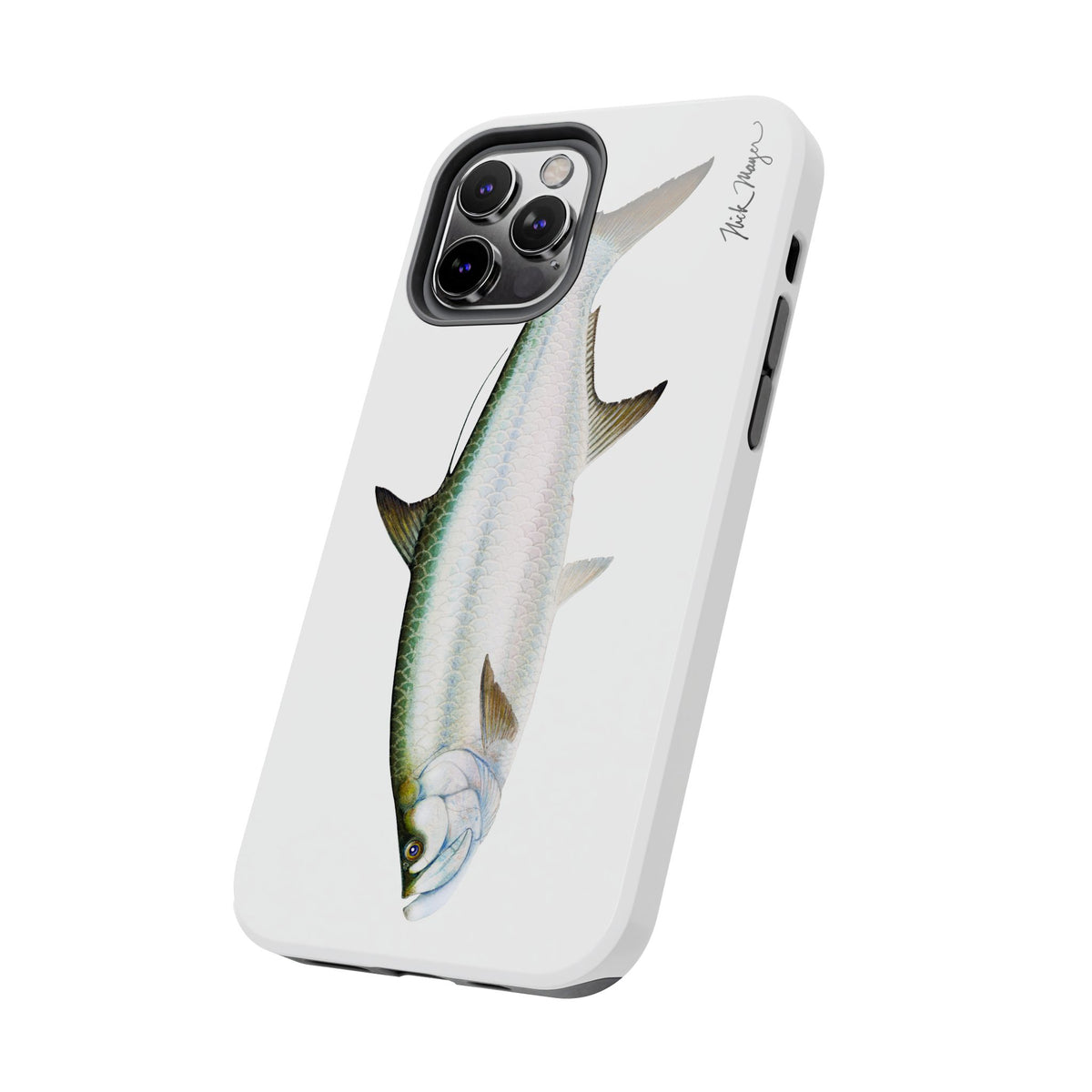 Tarpon White Phone Case (iPhone) Printify