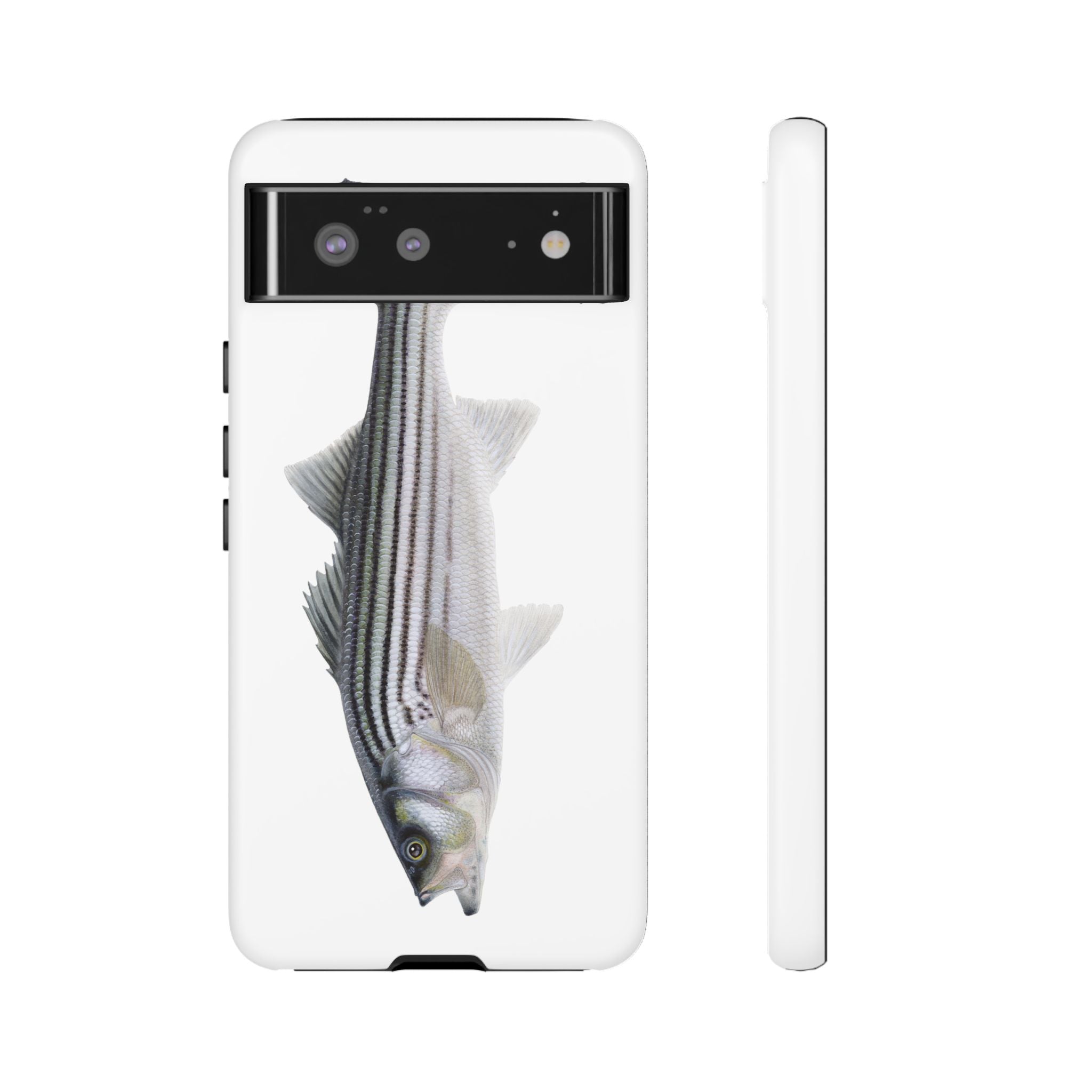 Schoolie Striper White Phone Case (Samsung) Printify