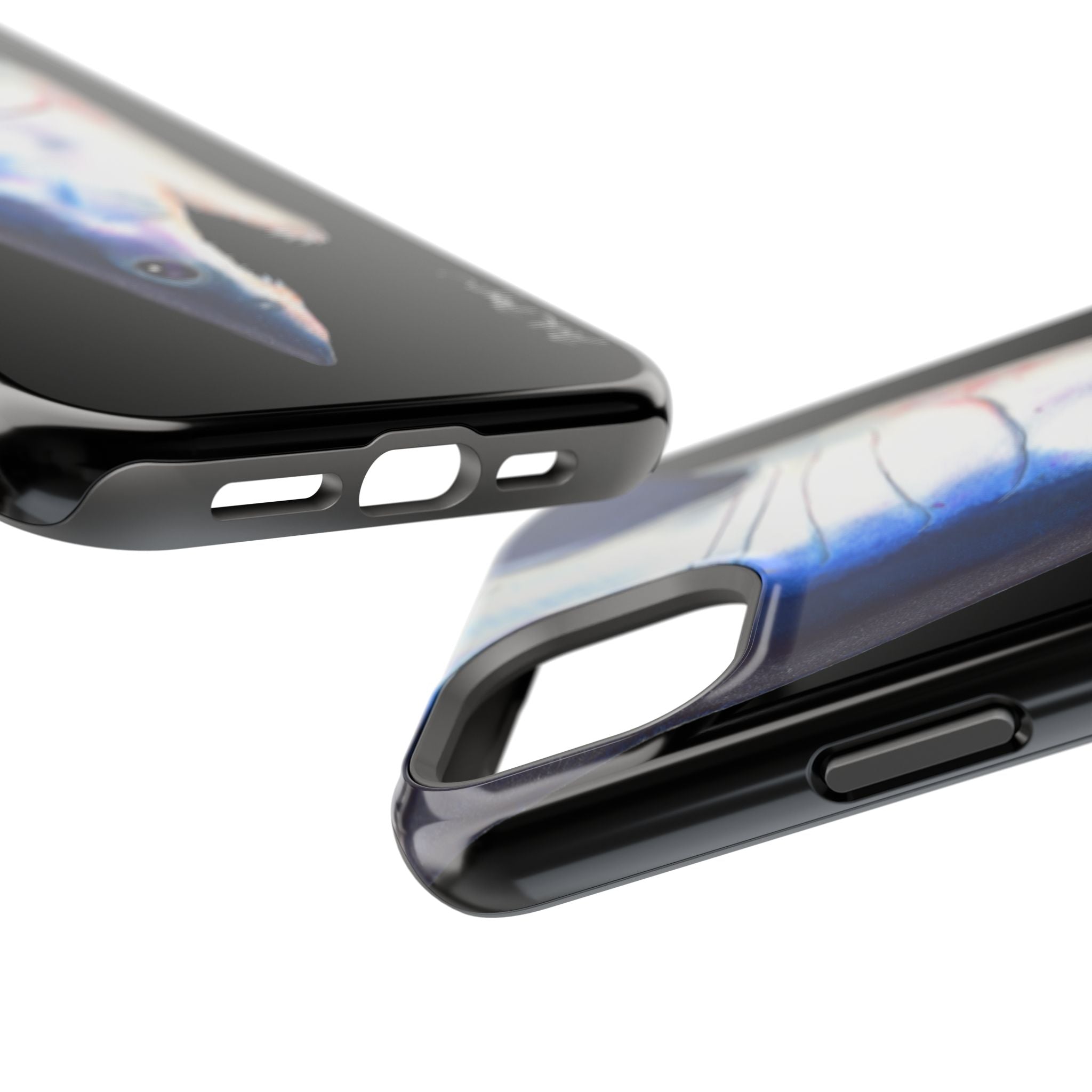 Mako Shark Face MagSafe Black iPhone Case