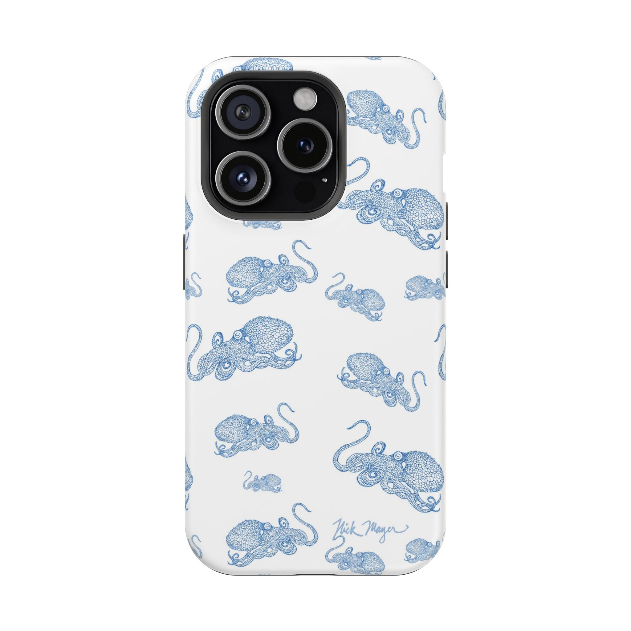 NEW Blue Octopus 2 MagSafe iPhone Case