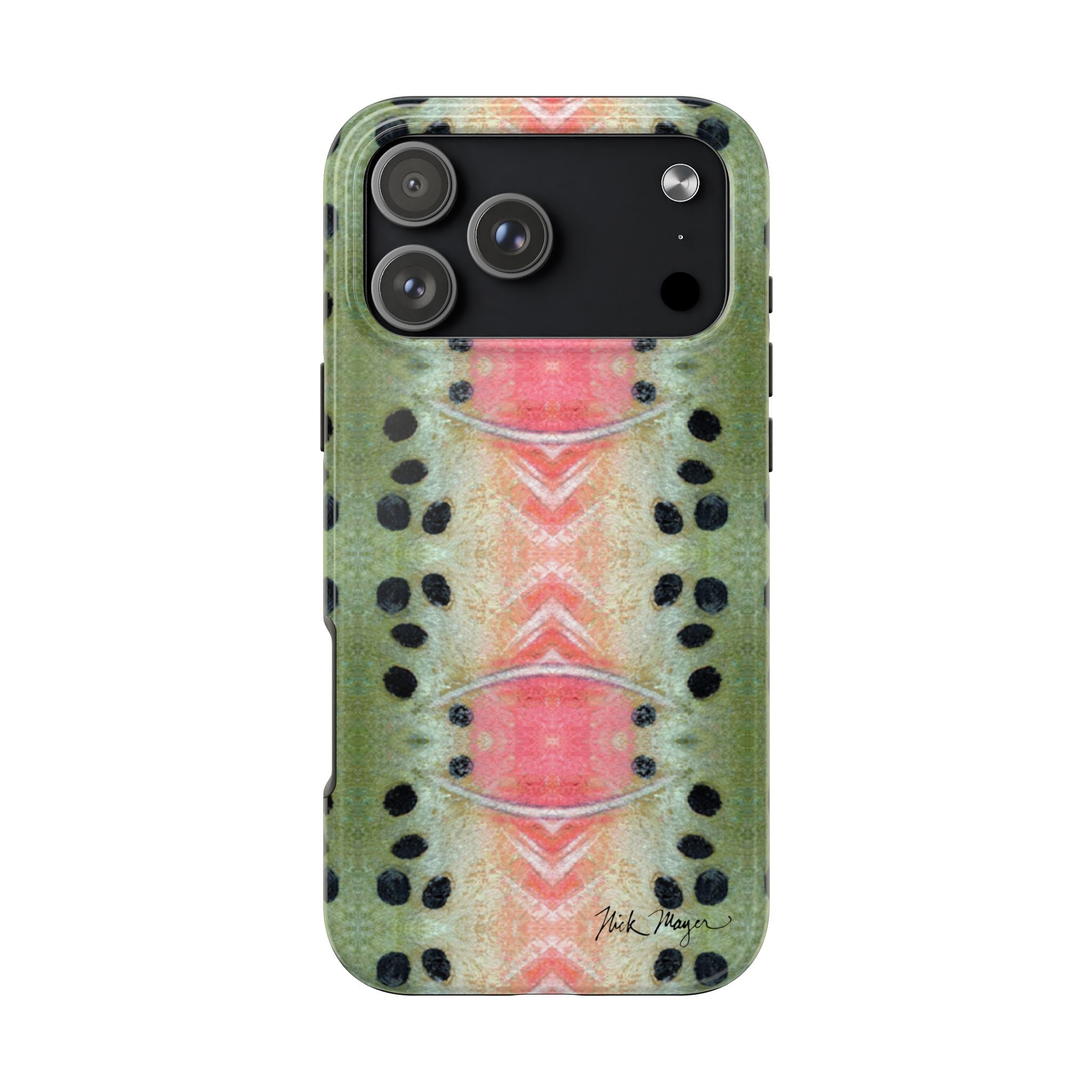 Rainbow Trout Pattern Phone Case (iPhone)