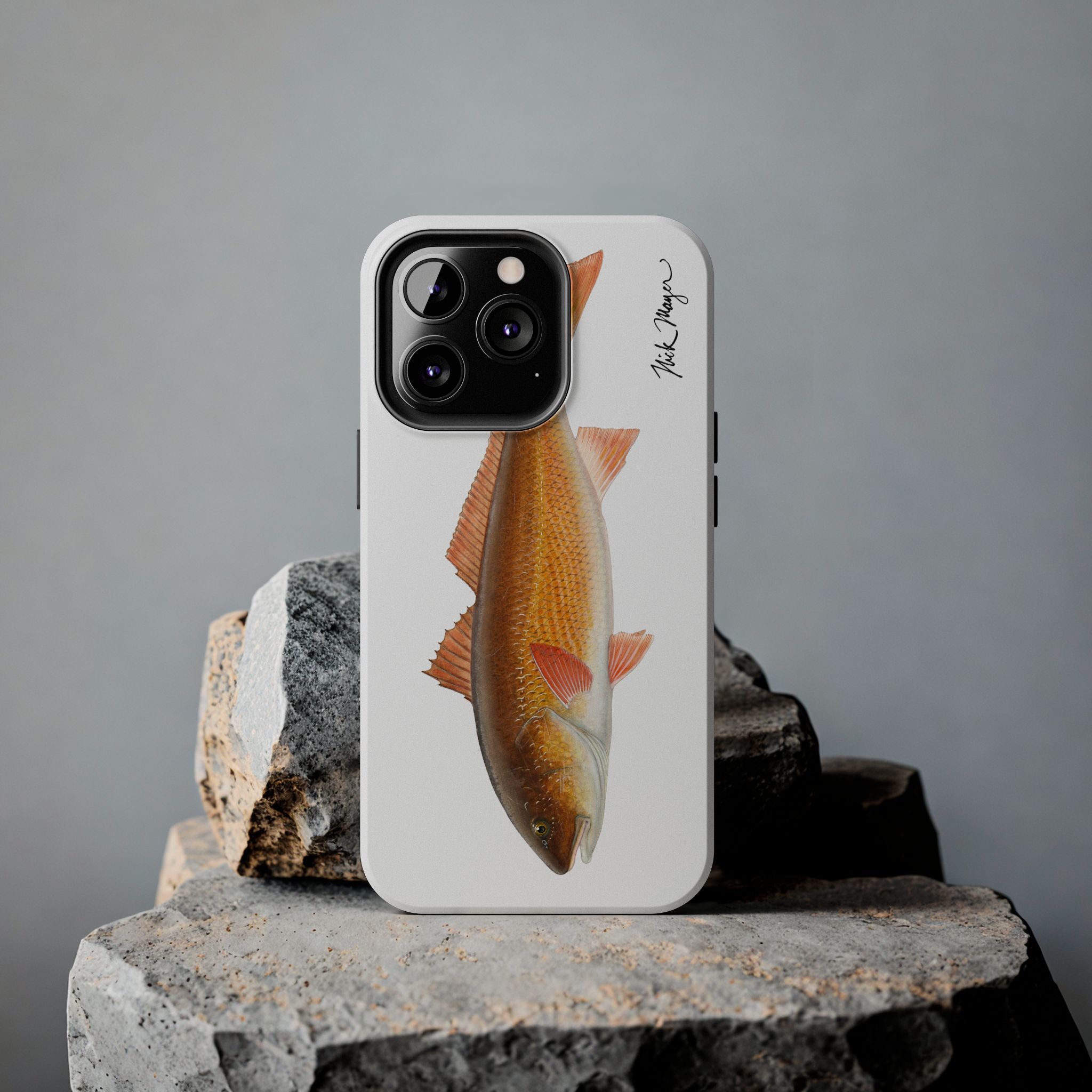 Redfish White Phone Case (iPhone)