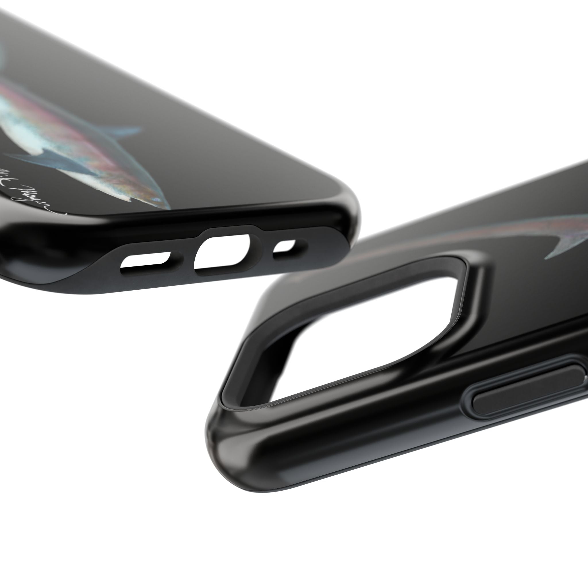 Thresher Shark MagSafe Black iPhone Case