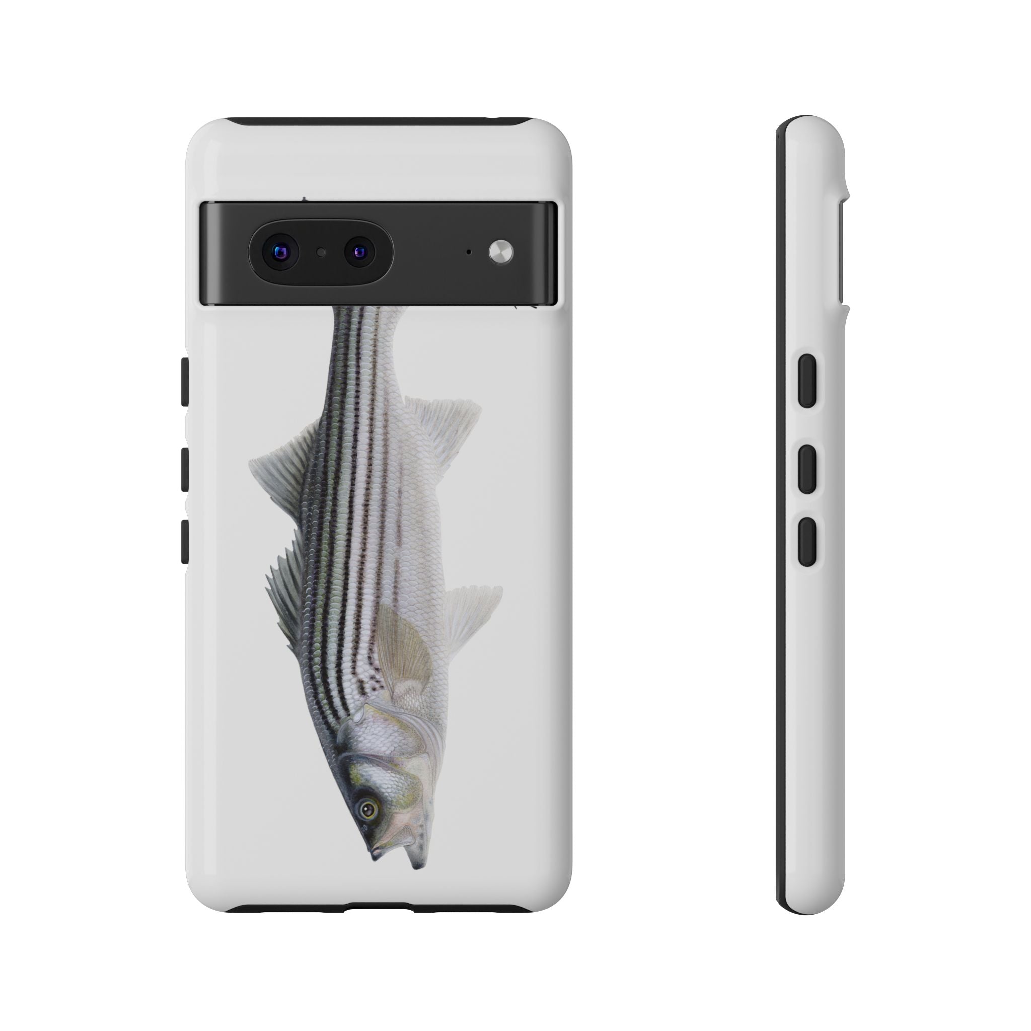 Schoolie Striper White Phone Case (Samsung) Printify