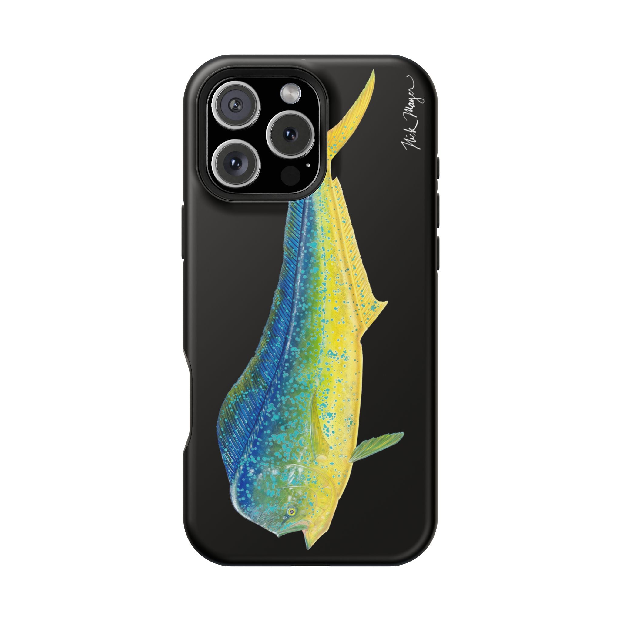 Bull Mahi MagSafe Black iPhone Case