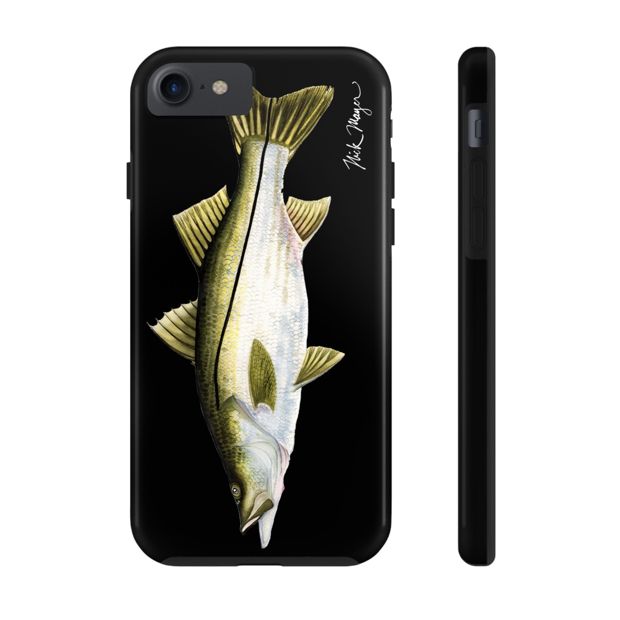 Snook Black Phone Case (iPhone)