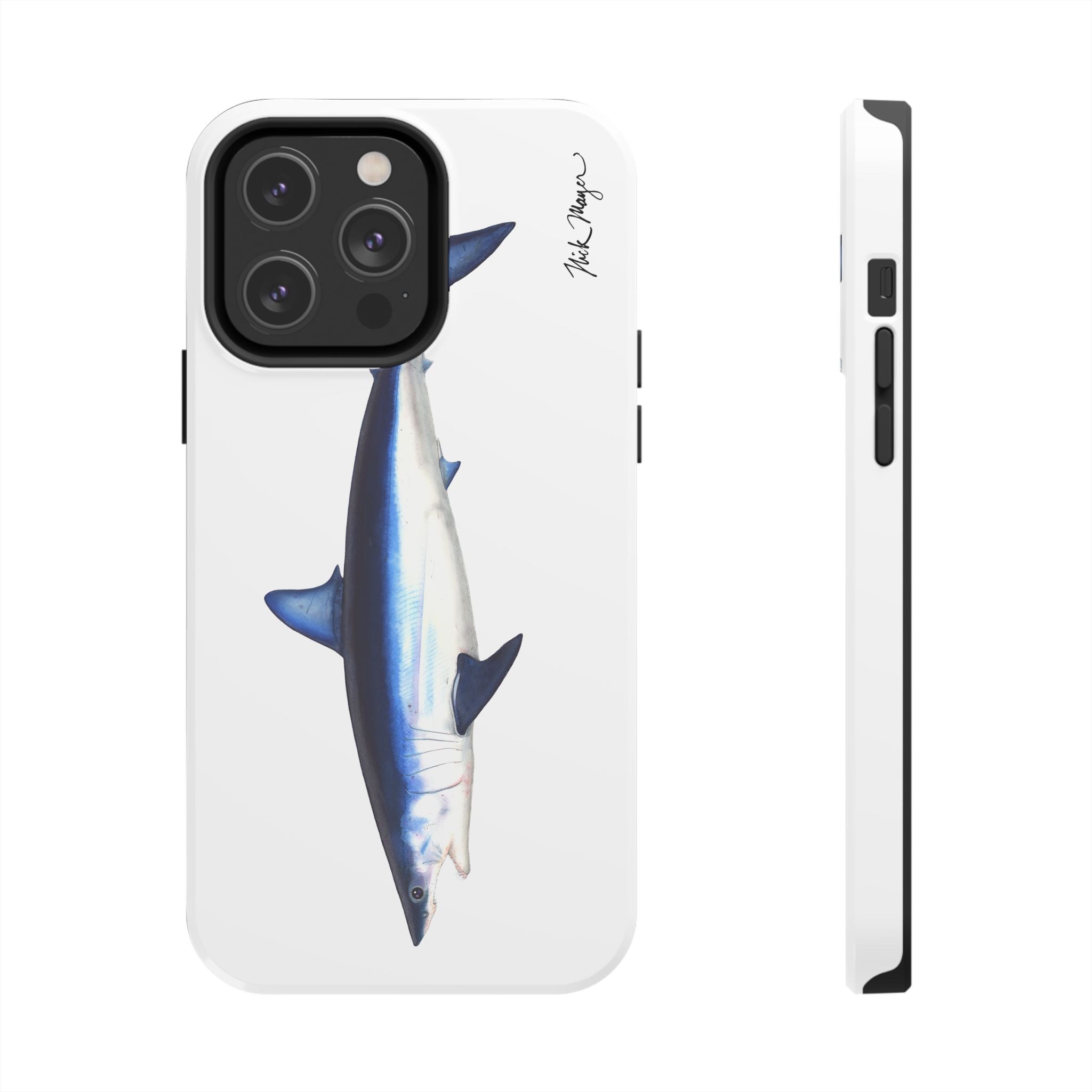 Mako Shark White Phone Case (iPhone)