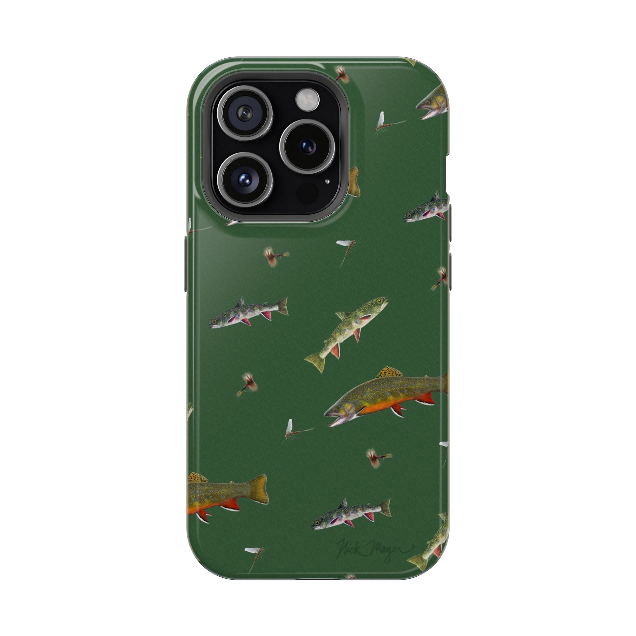 Trout and Flies MagSafe iPhone Case