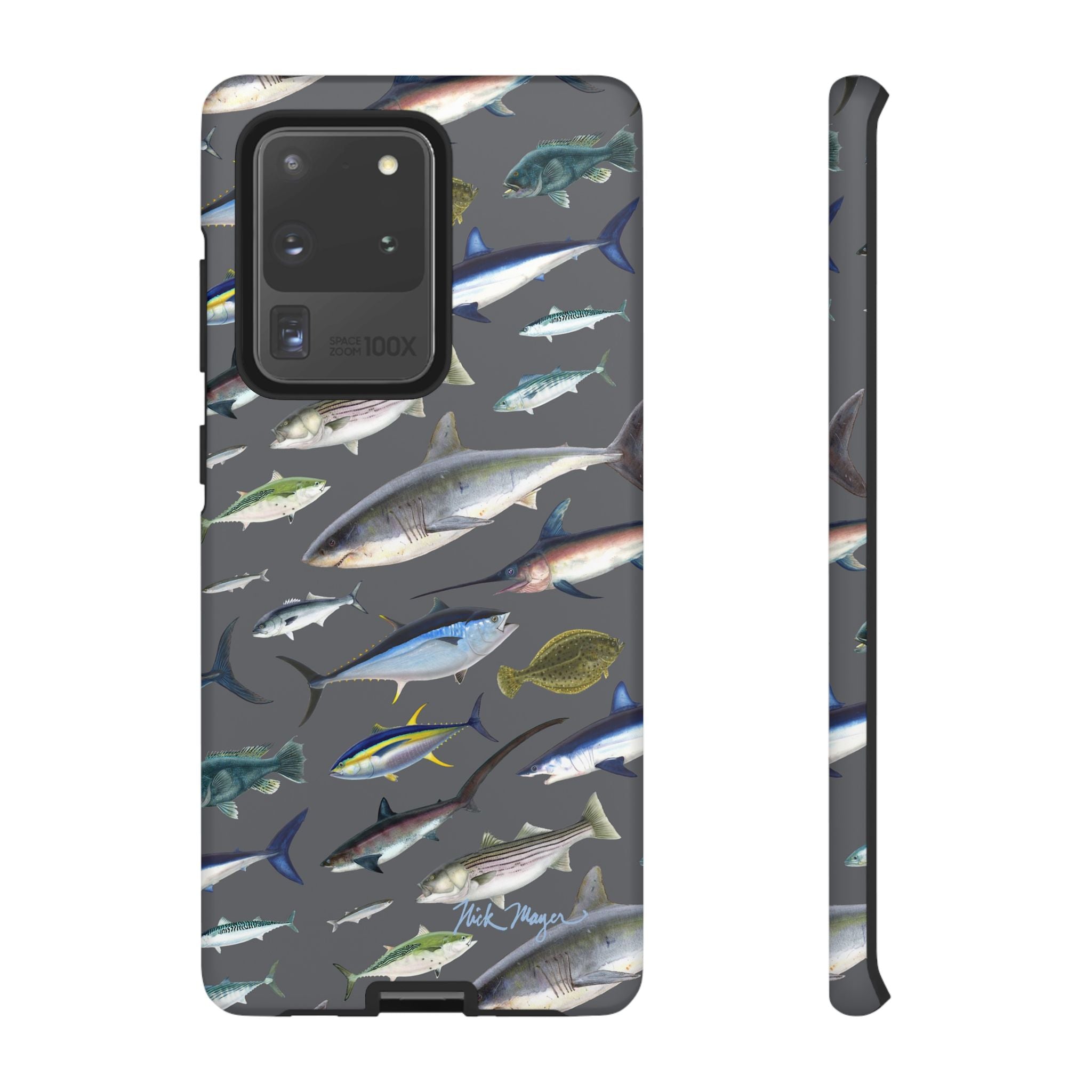 New England Offshore Fish Grey Phone Case, NEW!  (Samsung)