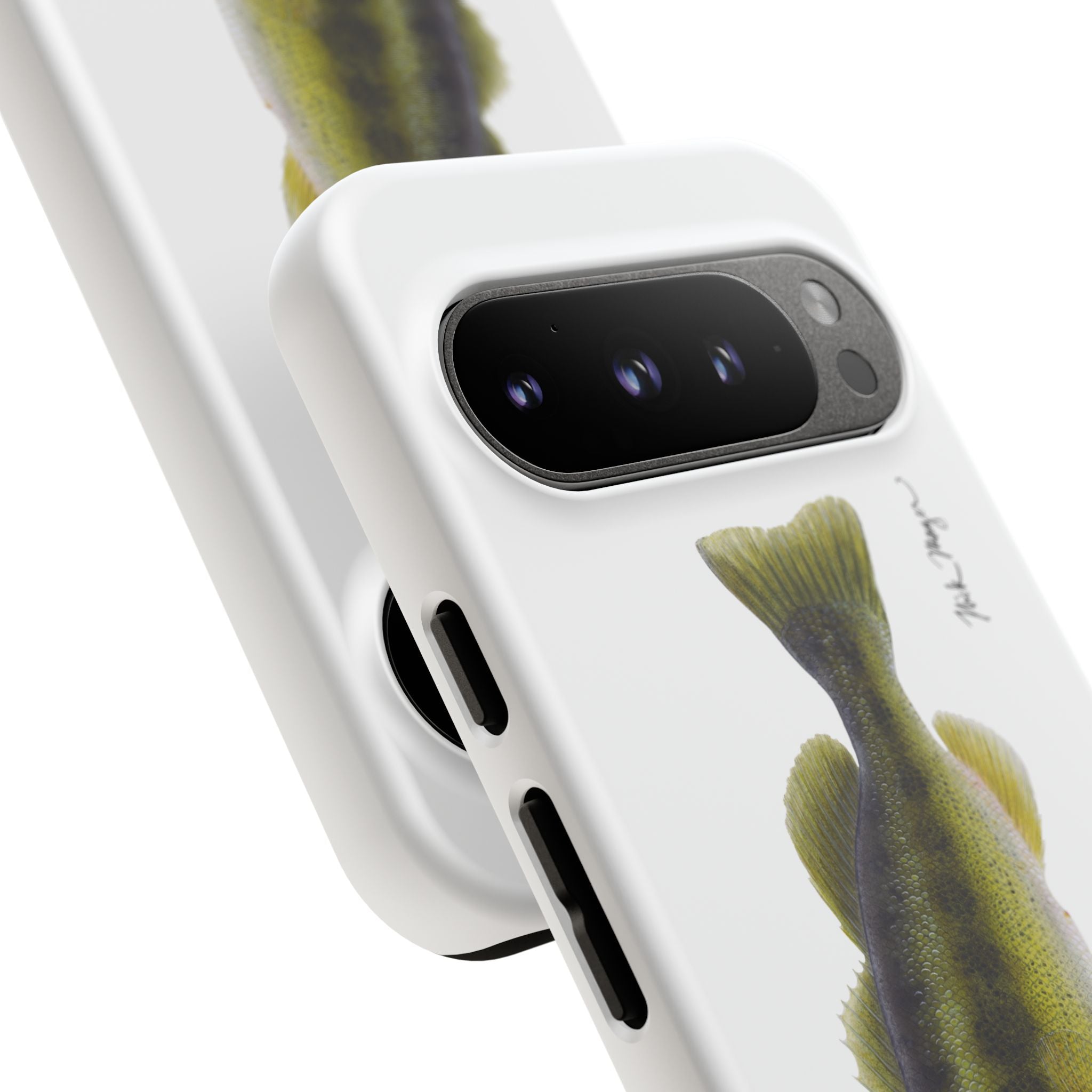 Largemouth Bass White Phone Case (Samsung) Printify