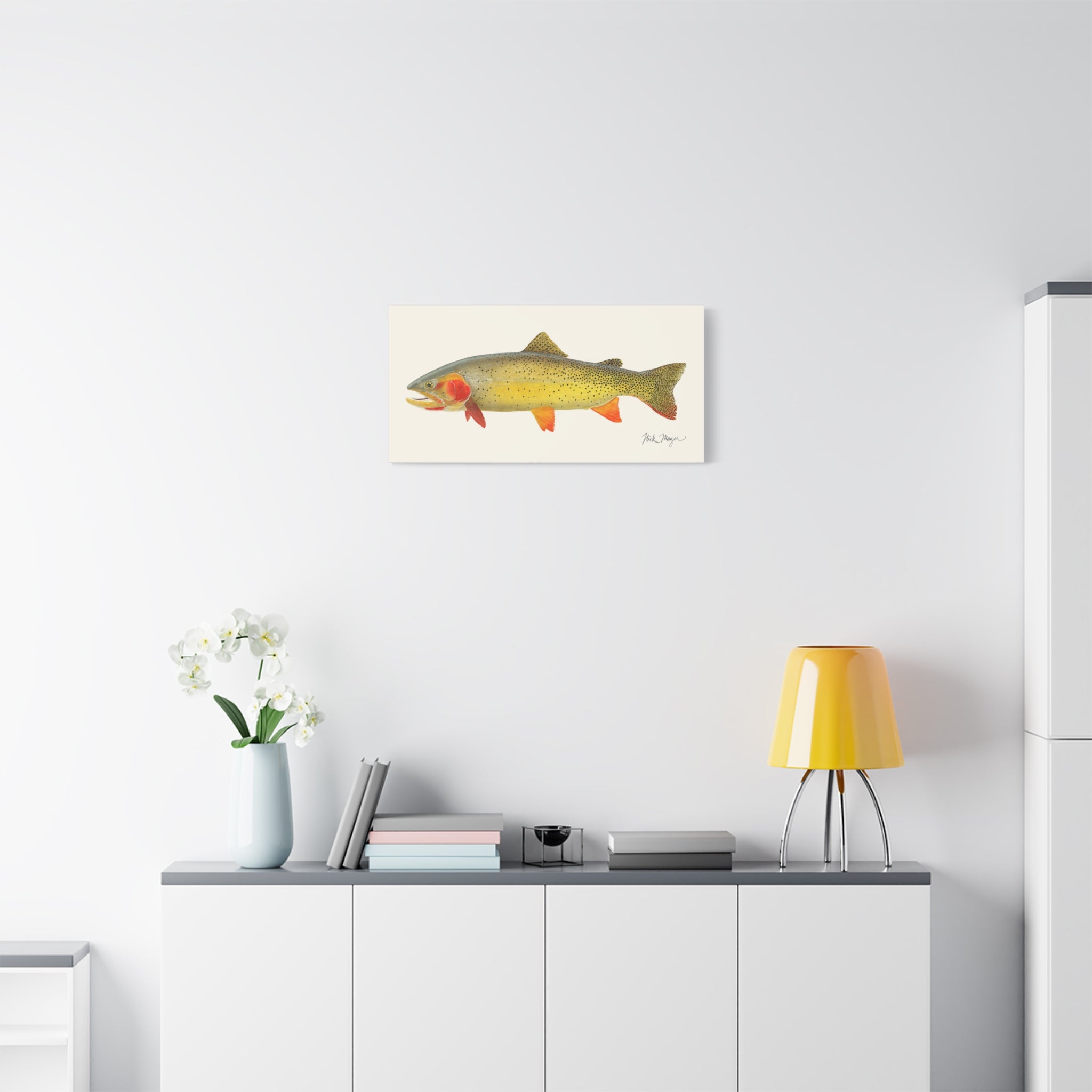 Cutthroat Trout I Canvas Print Printify