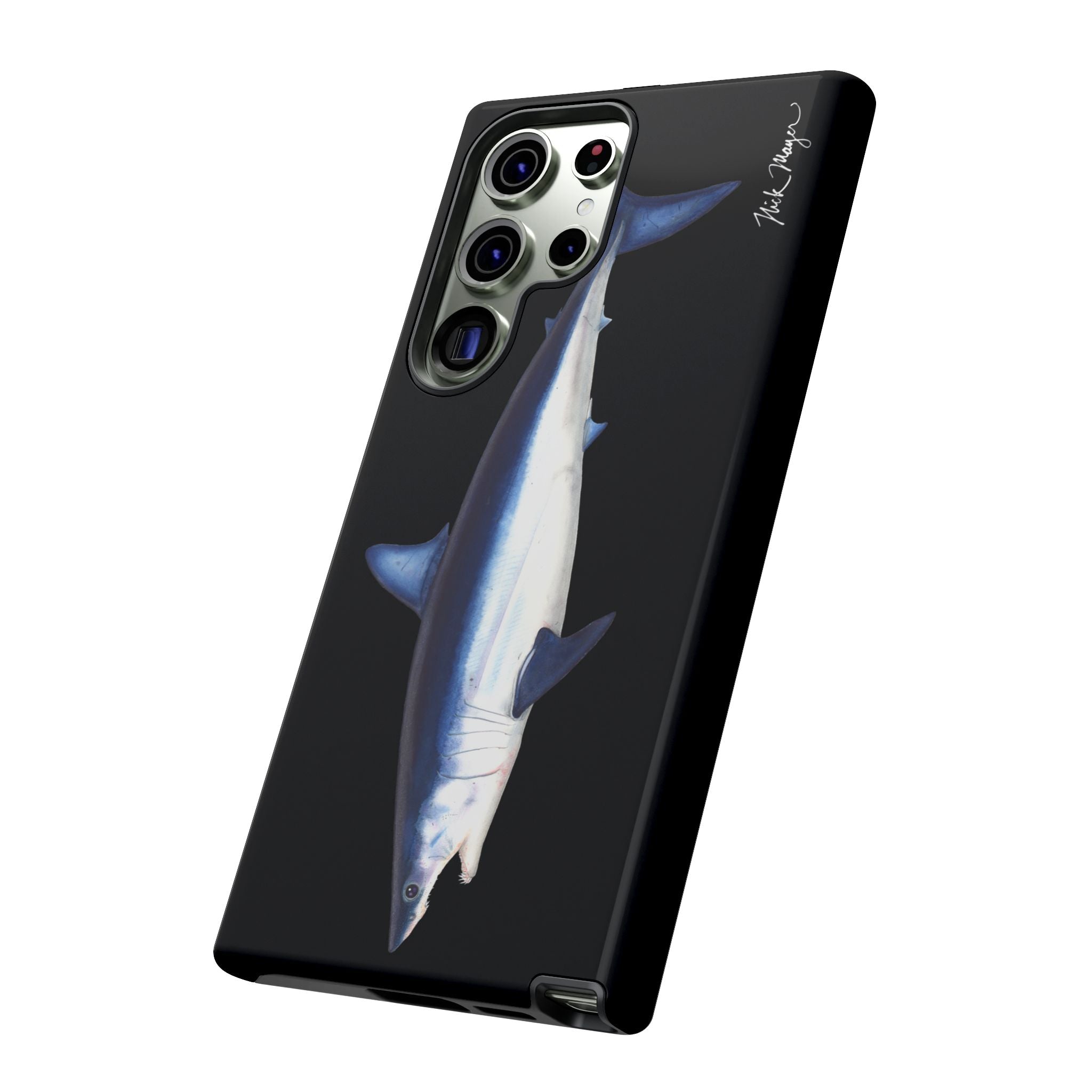 Mako Shark Black Phone Case (Samsung)