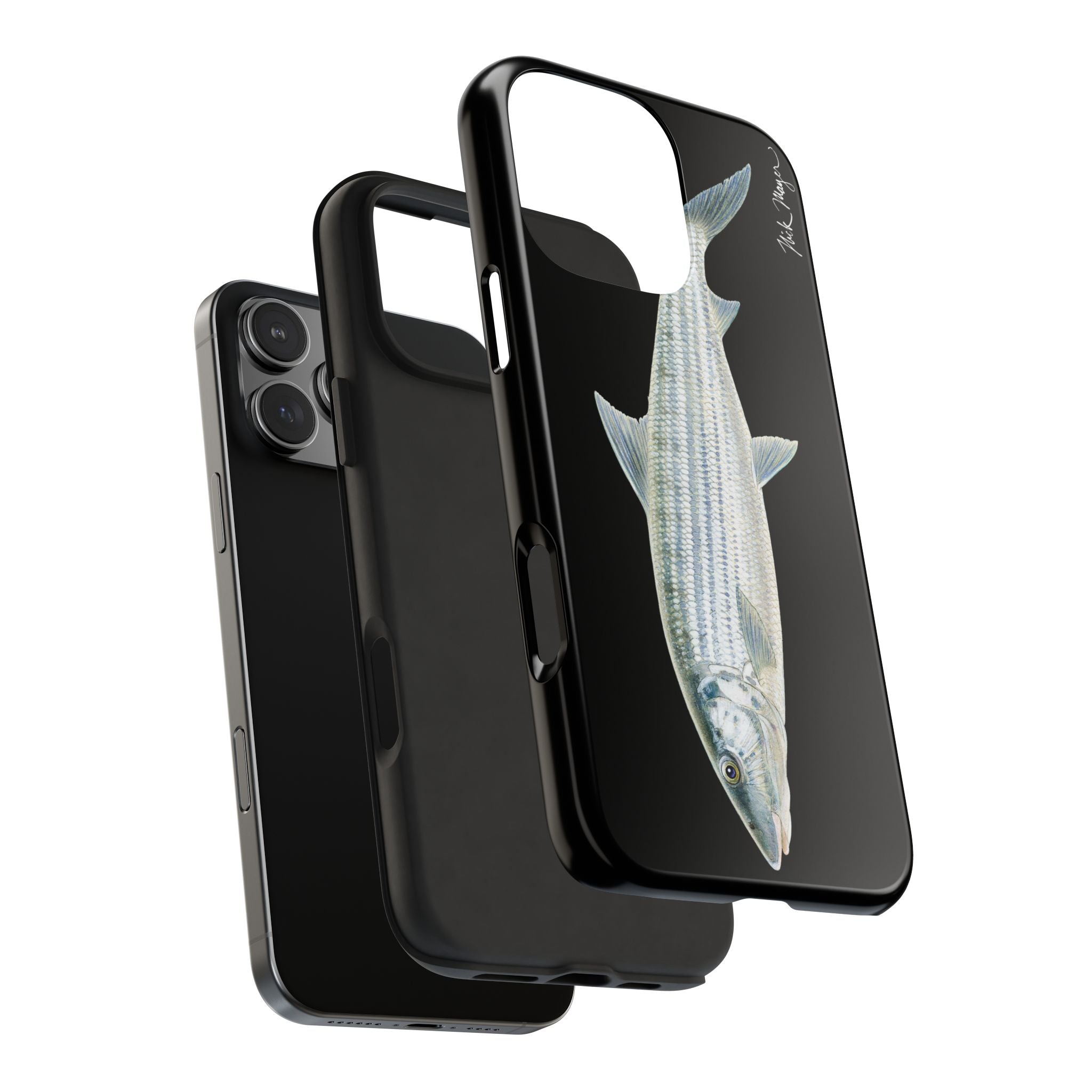 Bonefish Black Phone Case (iPhone)