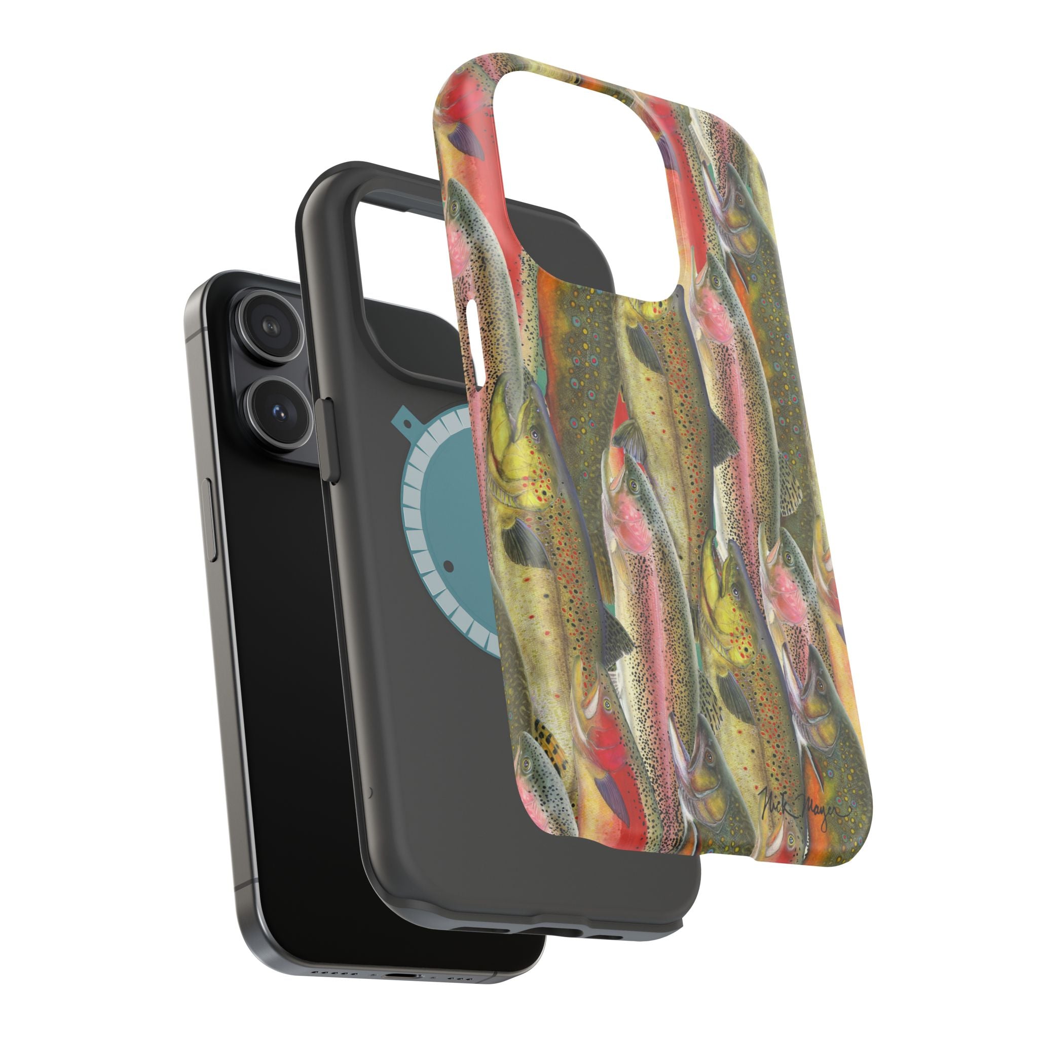 Trout Angler MagSafe iPhone Case