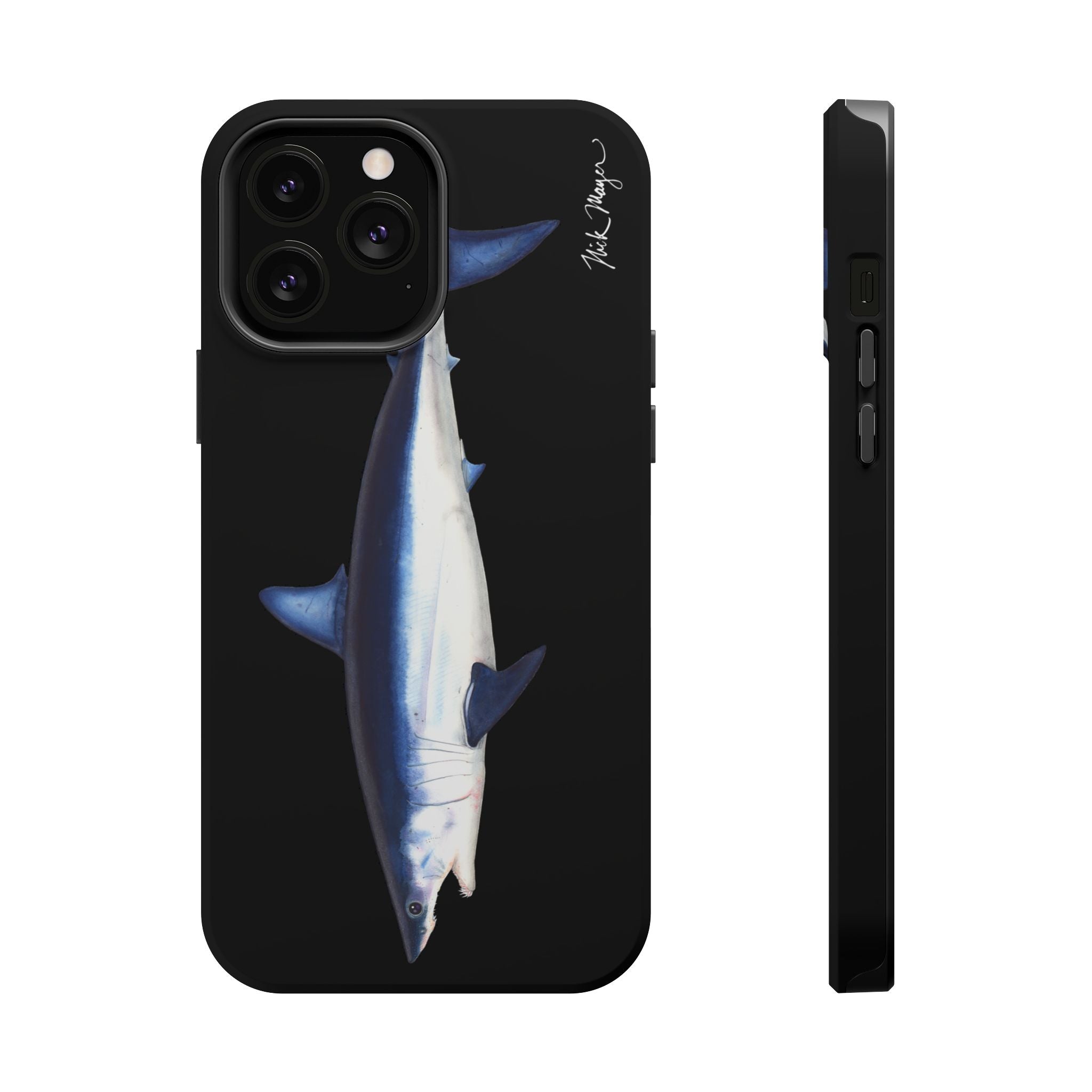 Mako Shark MagSafe Black iPhone Case