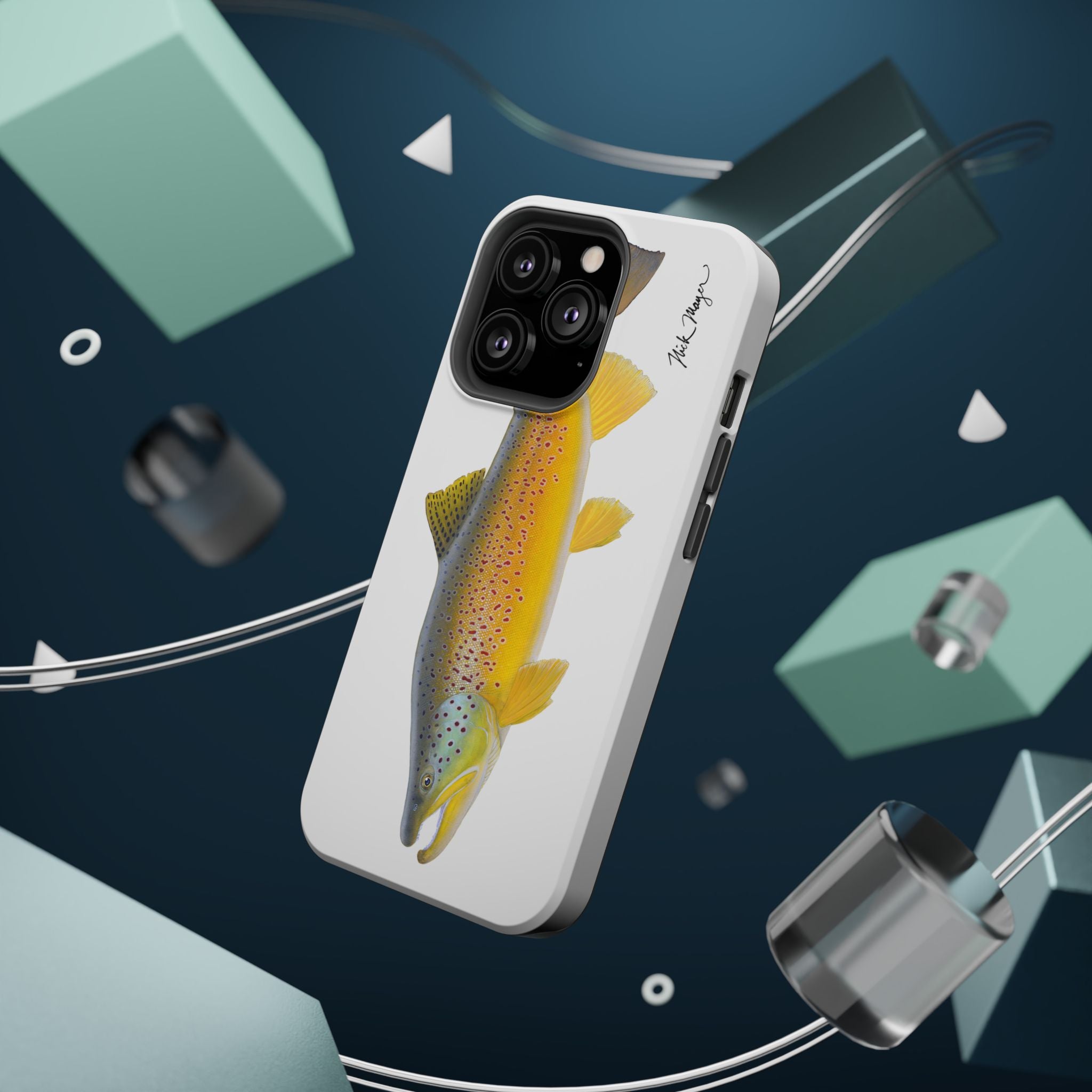 Brown Trout 3 MagSafe iPhone Case