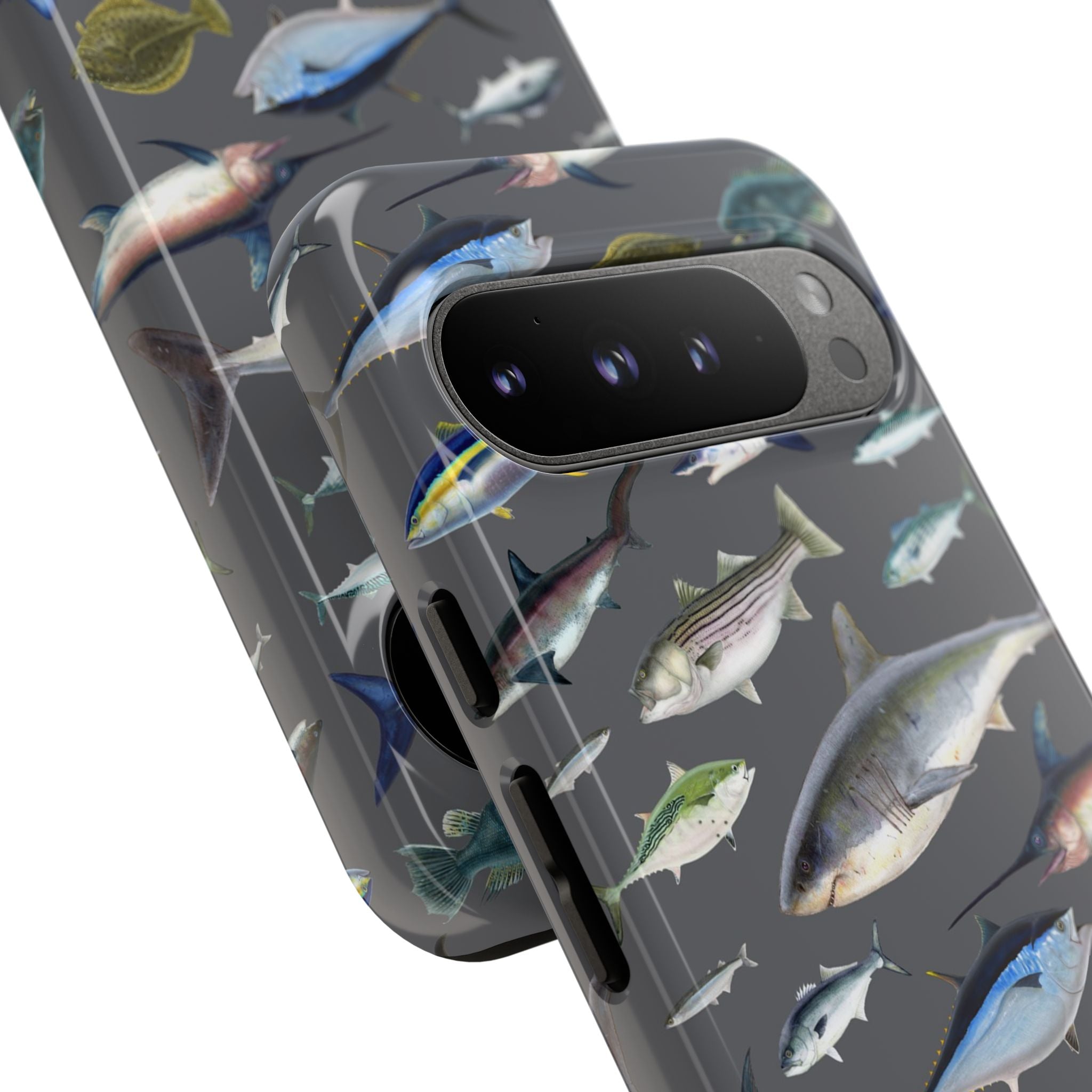 New England Offshore Fish Grey Phone Case, NEW!  (Samsung)