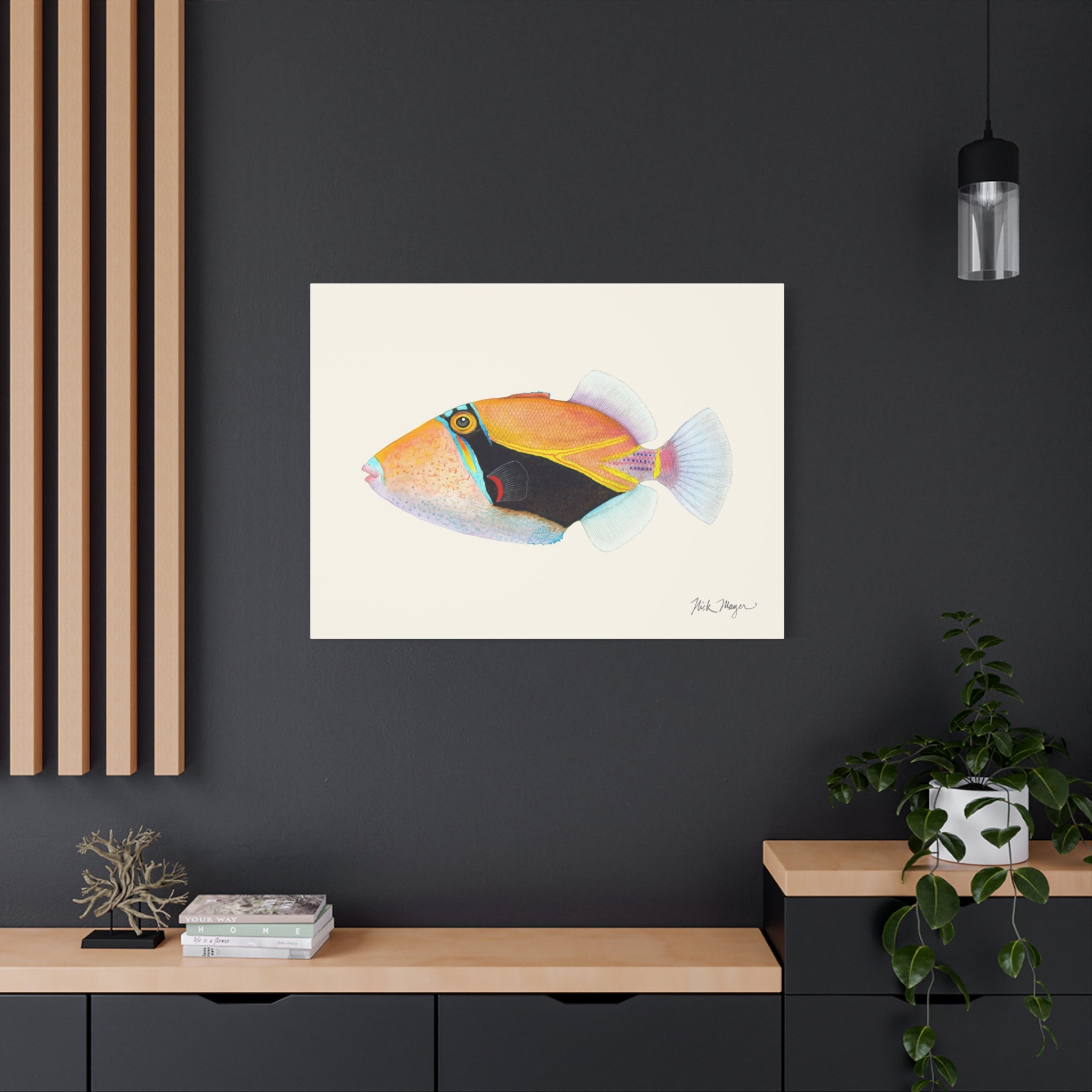 Humuhumunukunukuapua'a Canvas Print