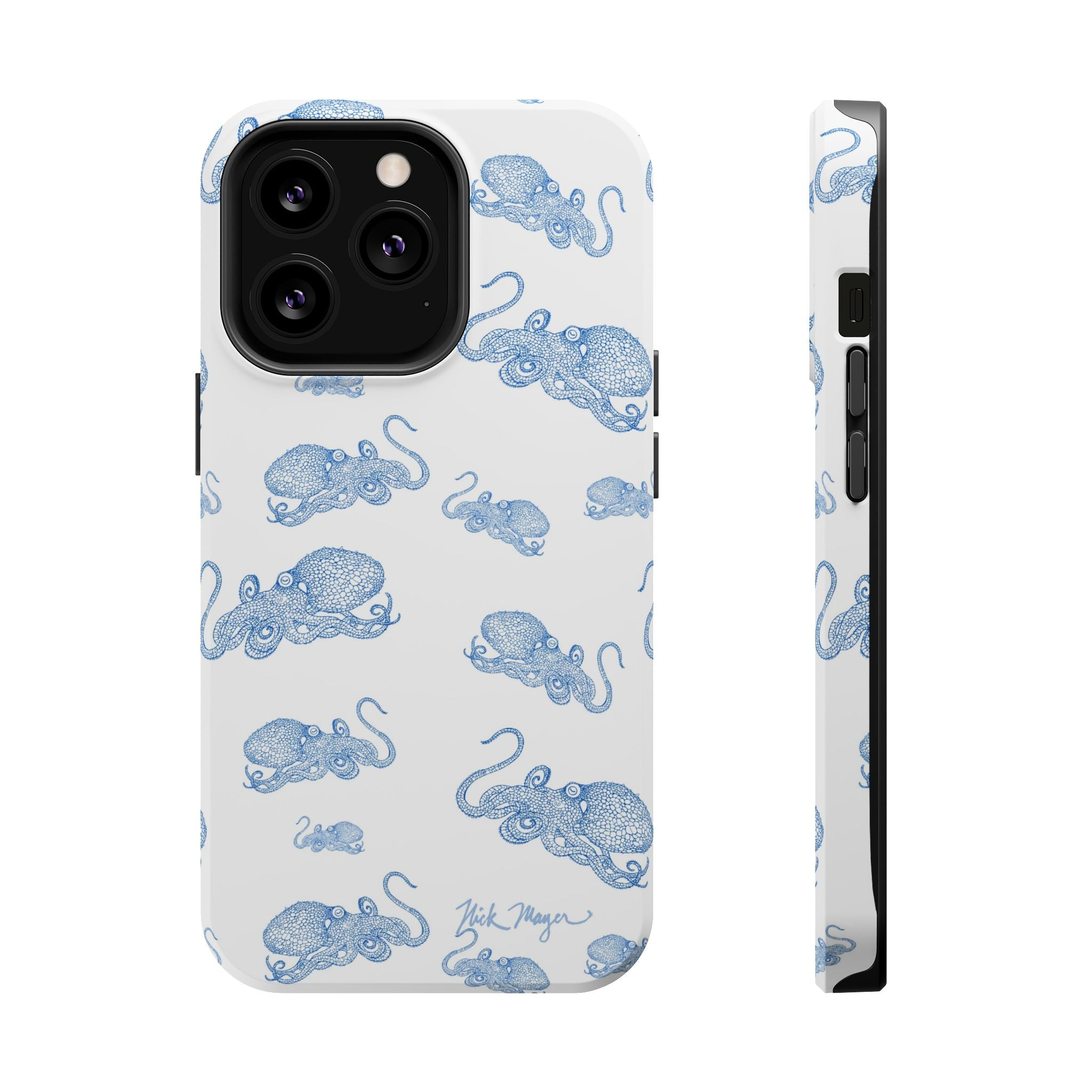 NEW Blue Octopus 2 MagSafe iPhone Case