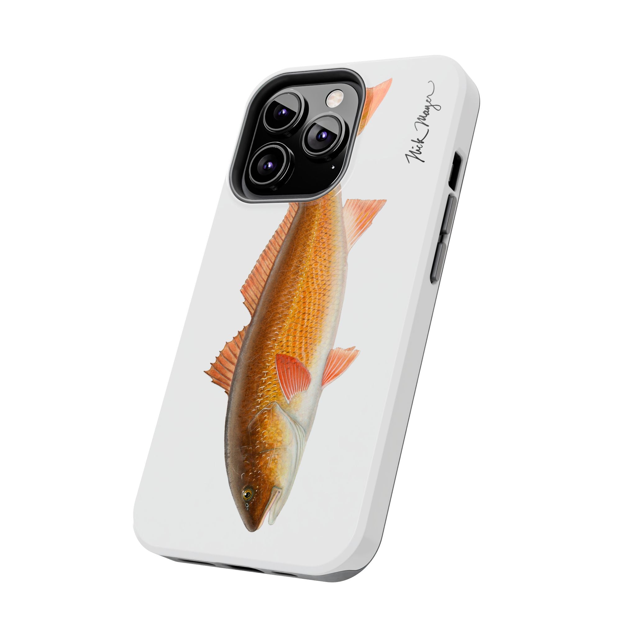 Redfish White Phone Case (iPhone)