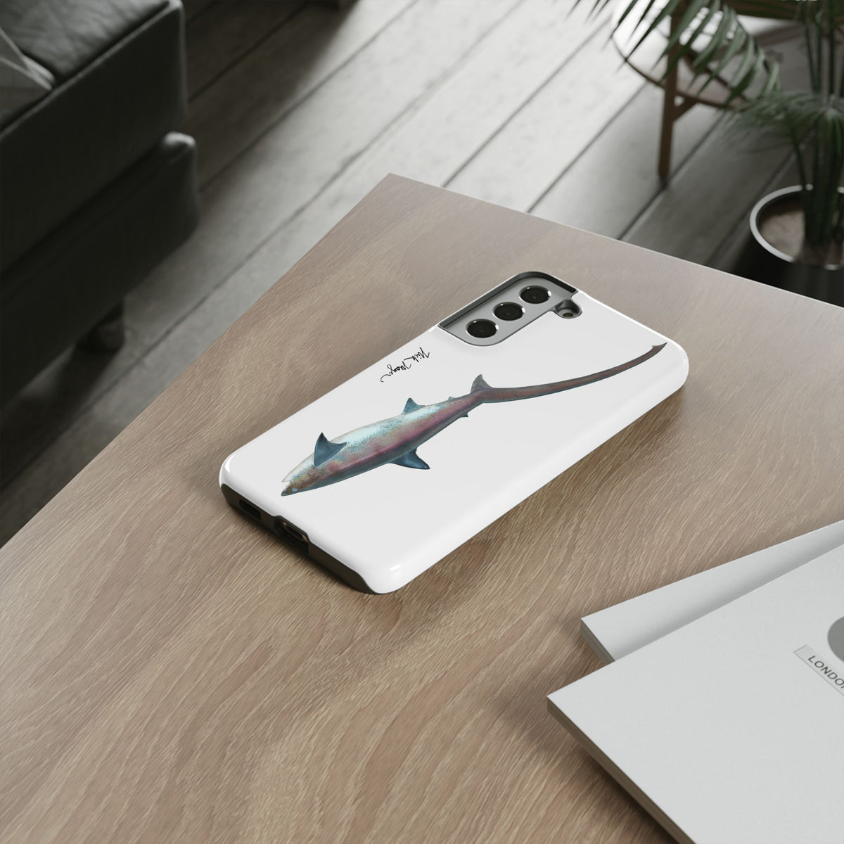 Thresher Shark Phone Case (Samsung) Printify
