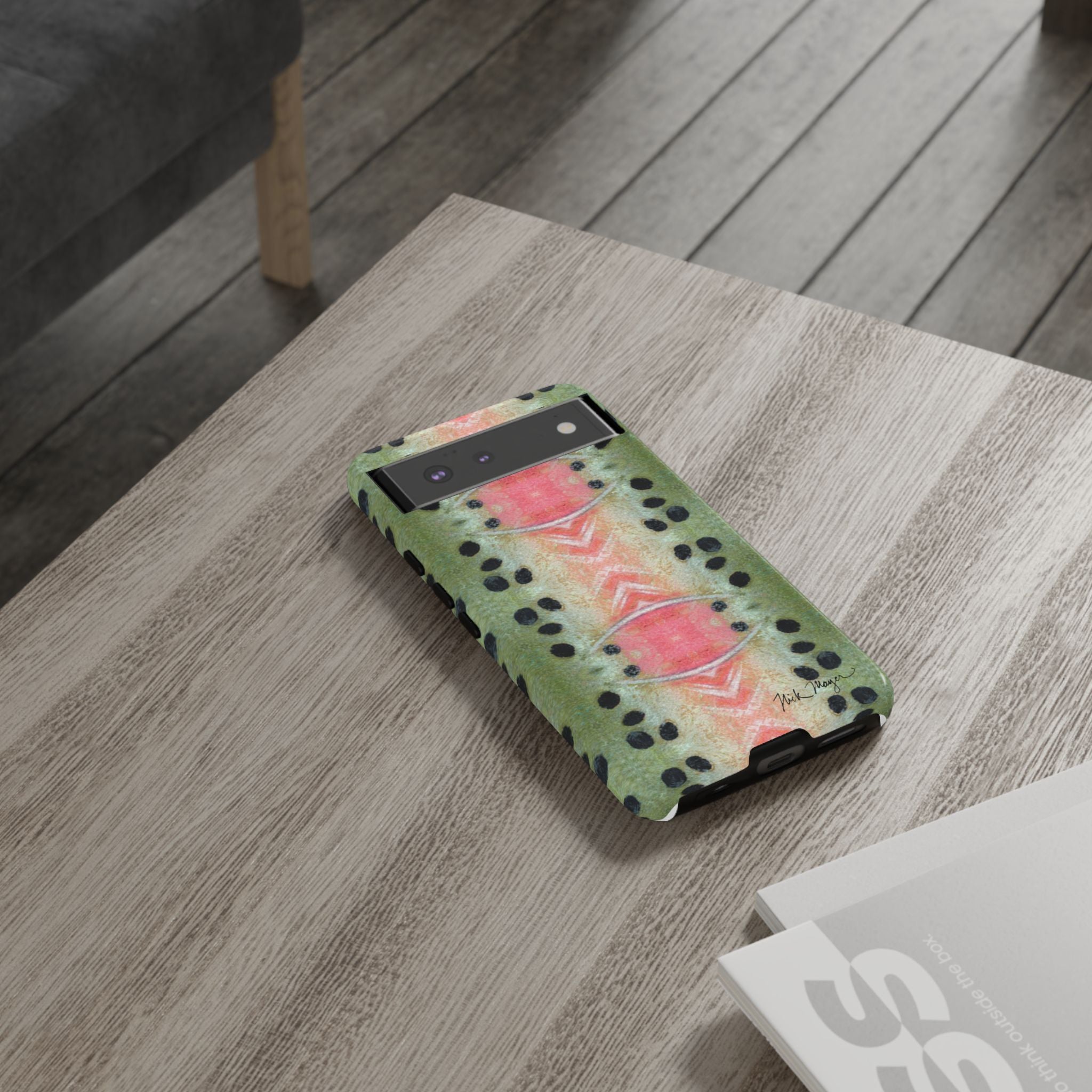Rainbow Trout Pattern Phone Case (Samsung) Printify