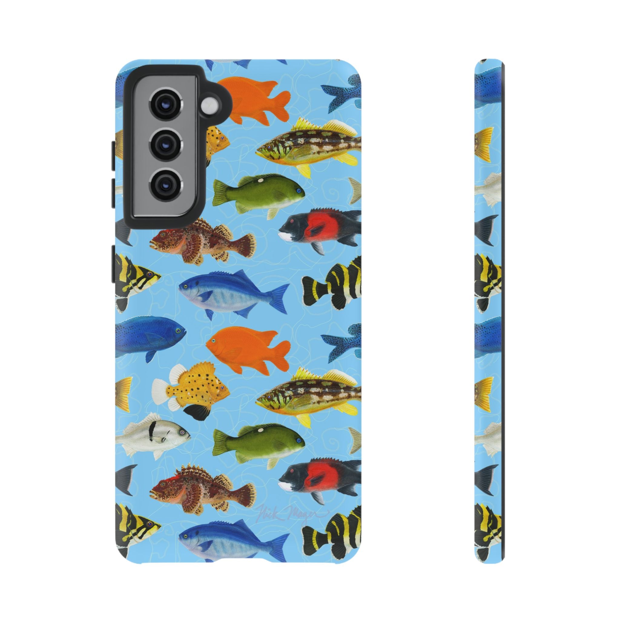 NEW California Fish Blue Phone Case (Samsung)