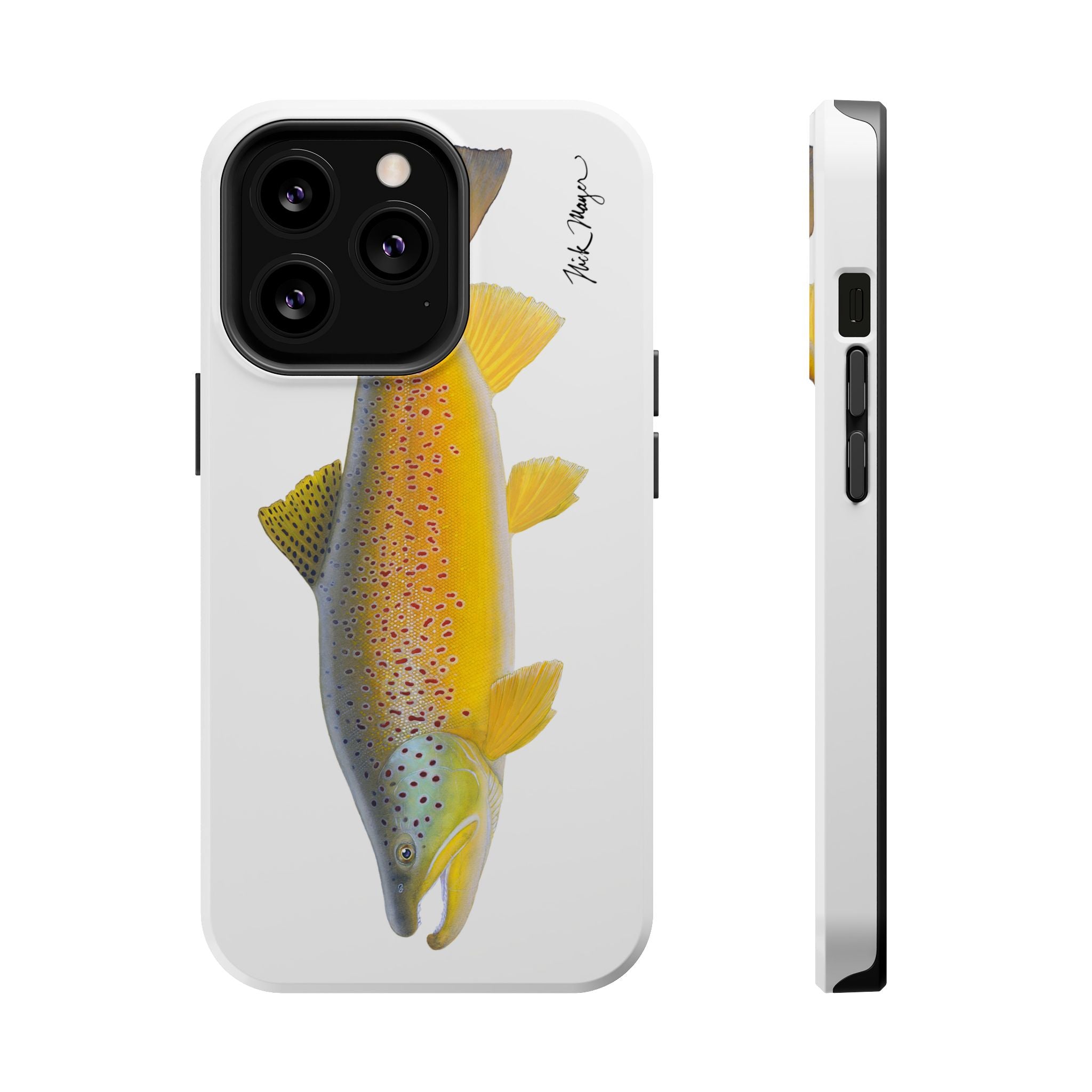 Brown Trout 3 MagSafe iPhone Case