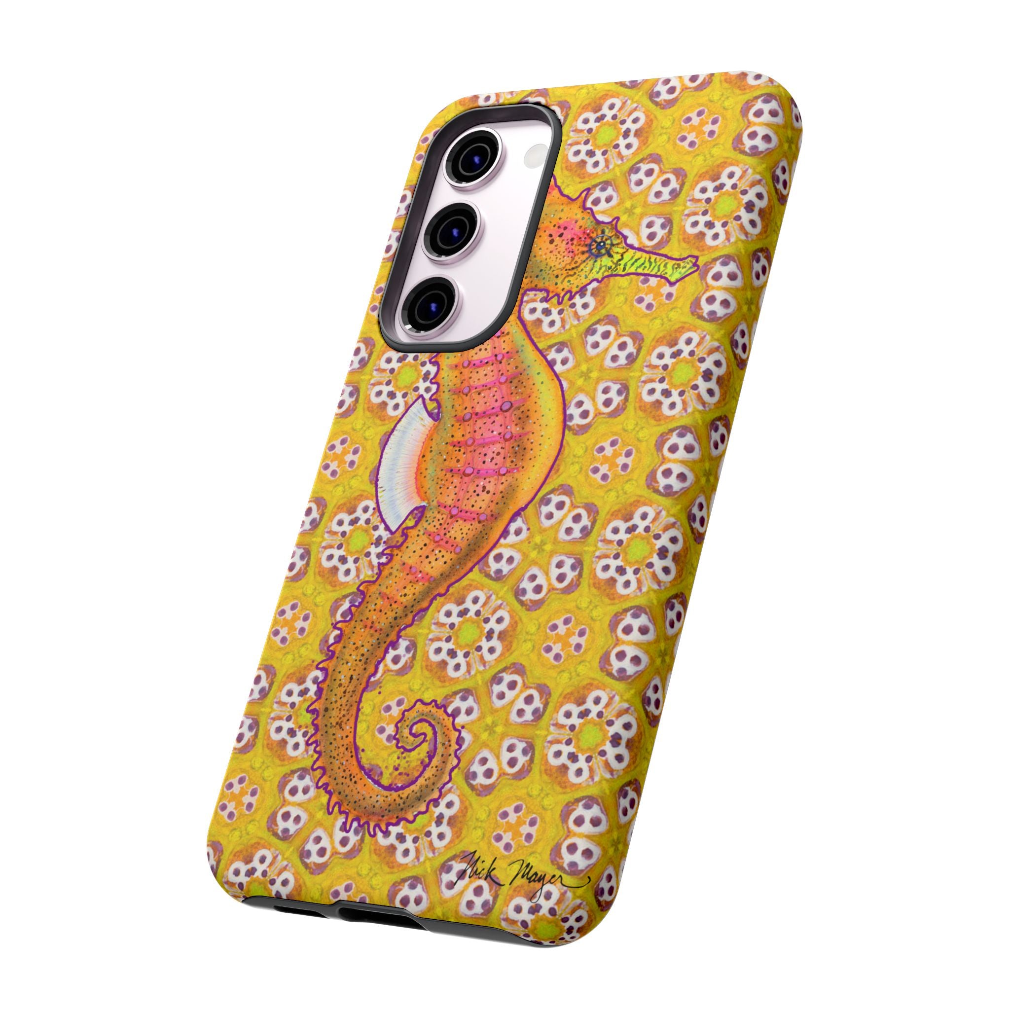 Psychedelic Seahorse Phone Case (Samsung) Printify