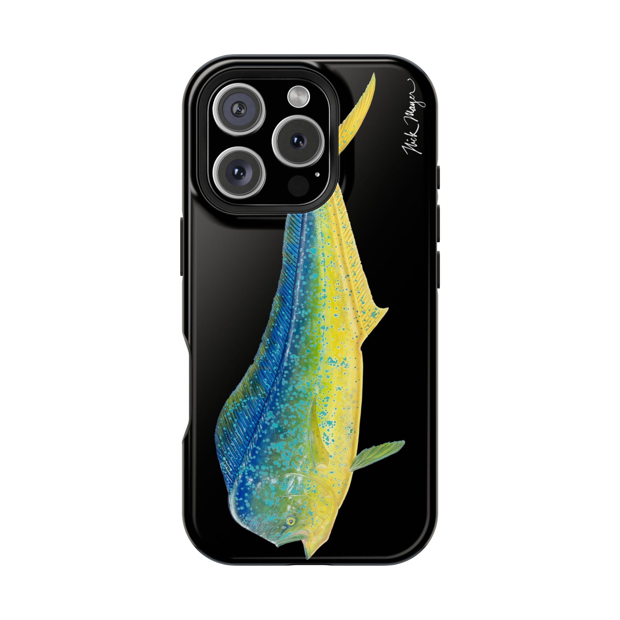Bull Mahi MagSafe Black iPhone Case